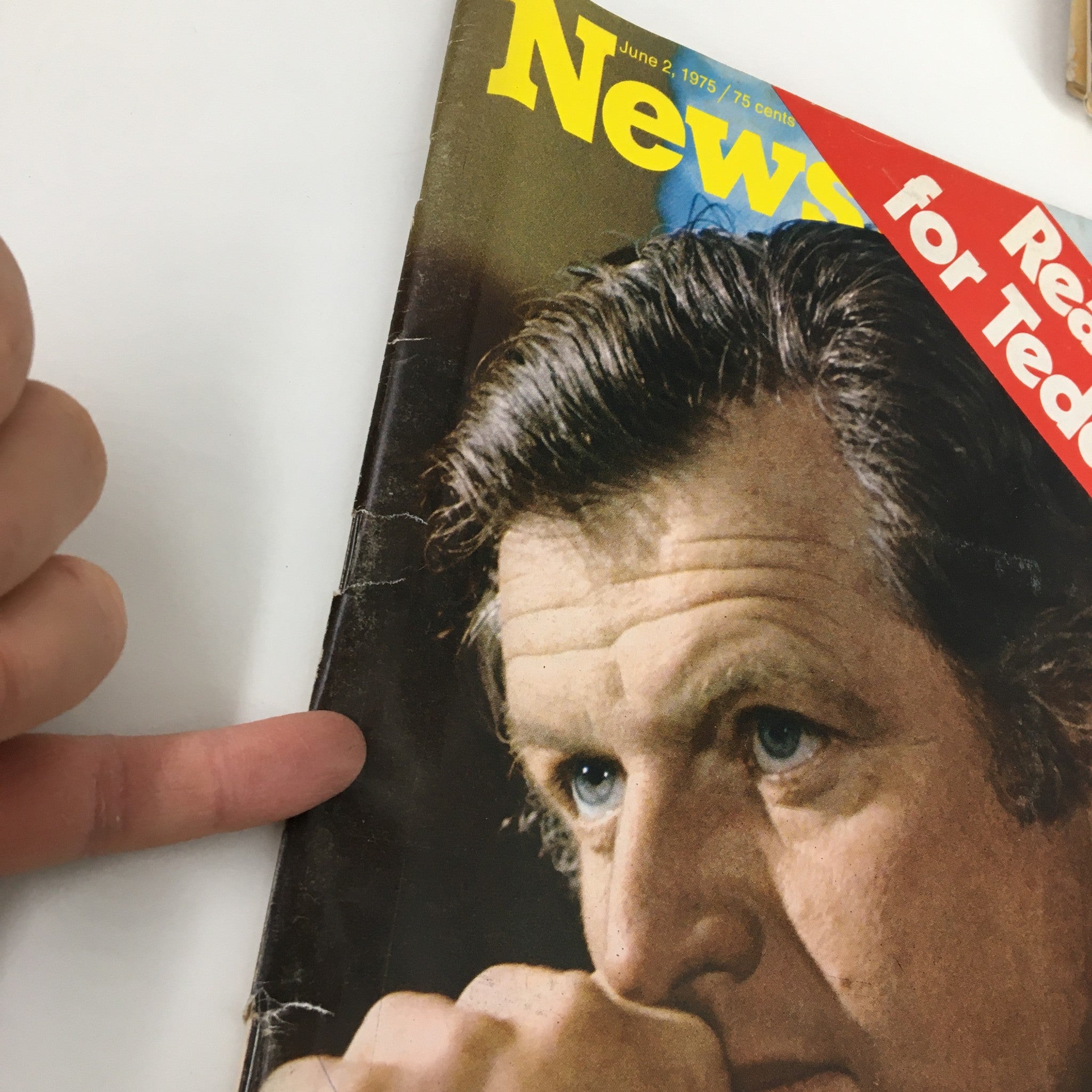 VTG Newsweek Magazine June 2 1975 Ready for Teddy Kennedy?