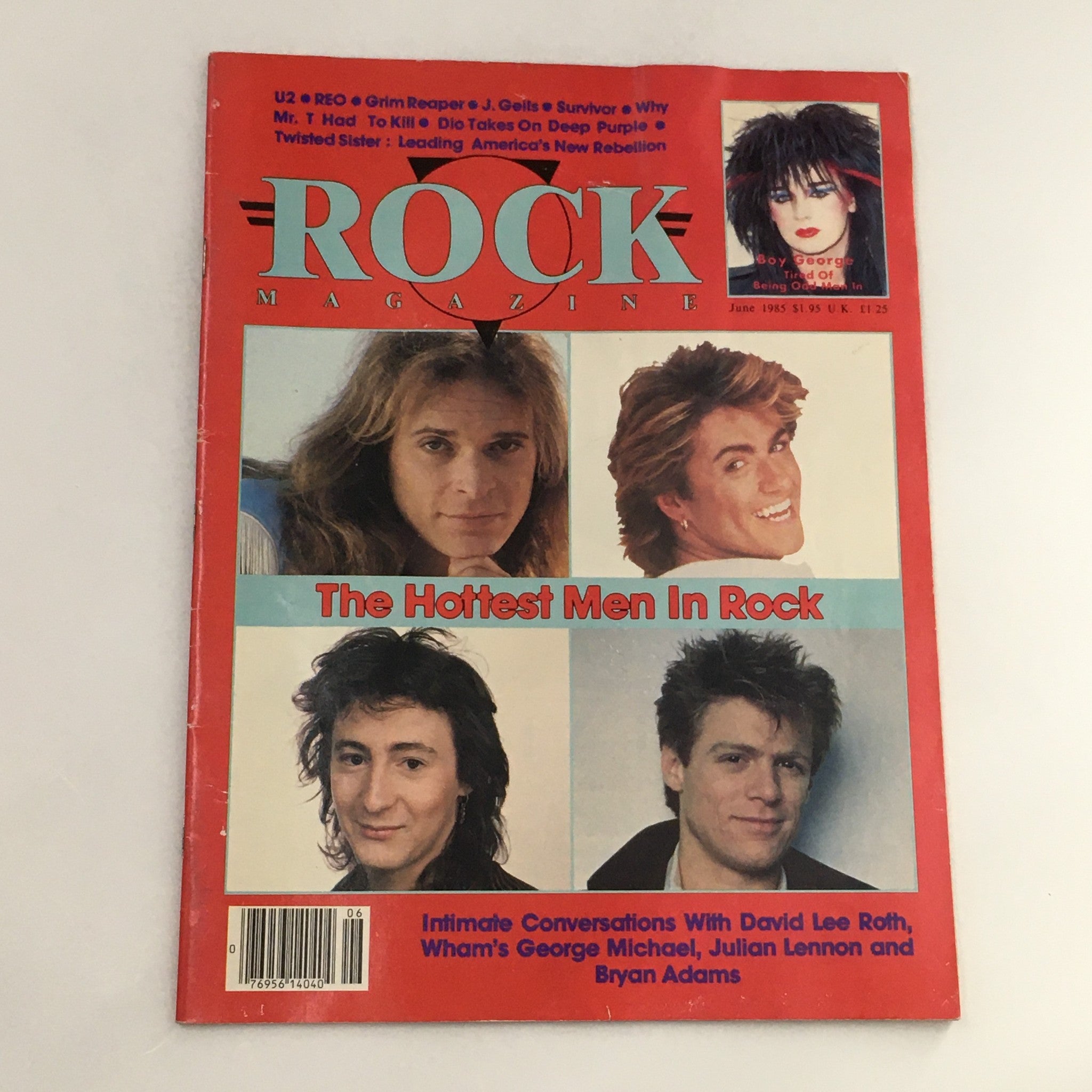 Rock Magazine June 1985 Julian Lennon, The Son Also Rises, No Label