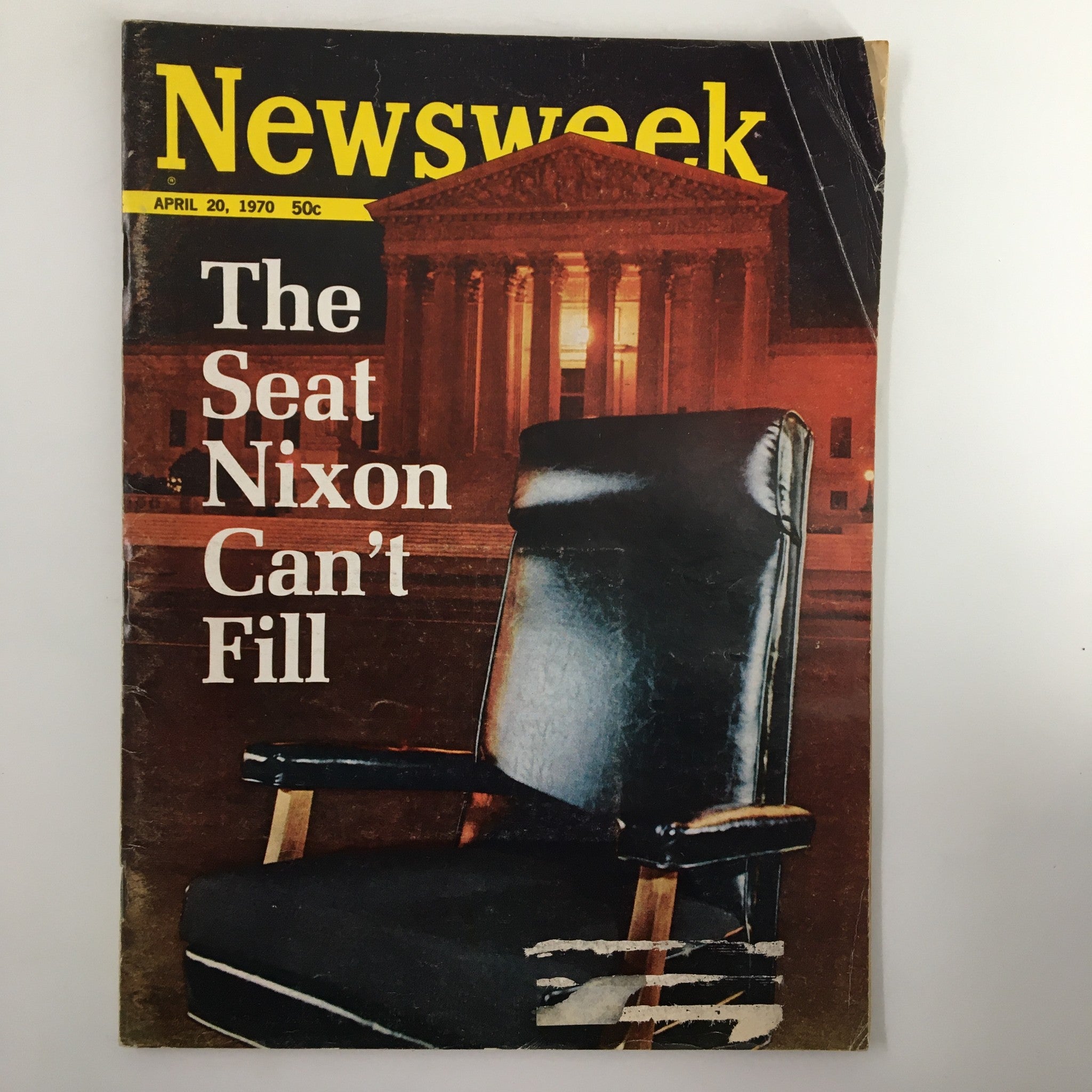 VTG Newsweek Magazine April 20 1970 The Seat Nixon Can't Fill