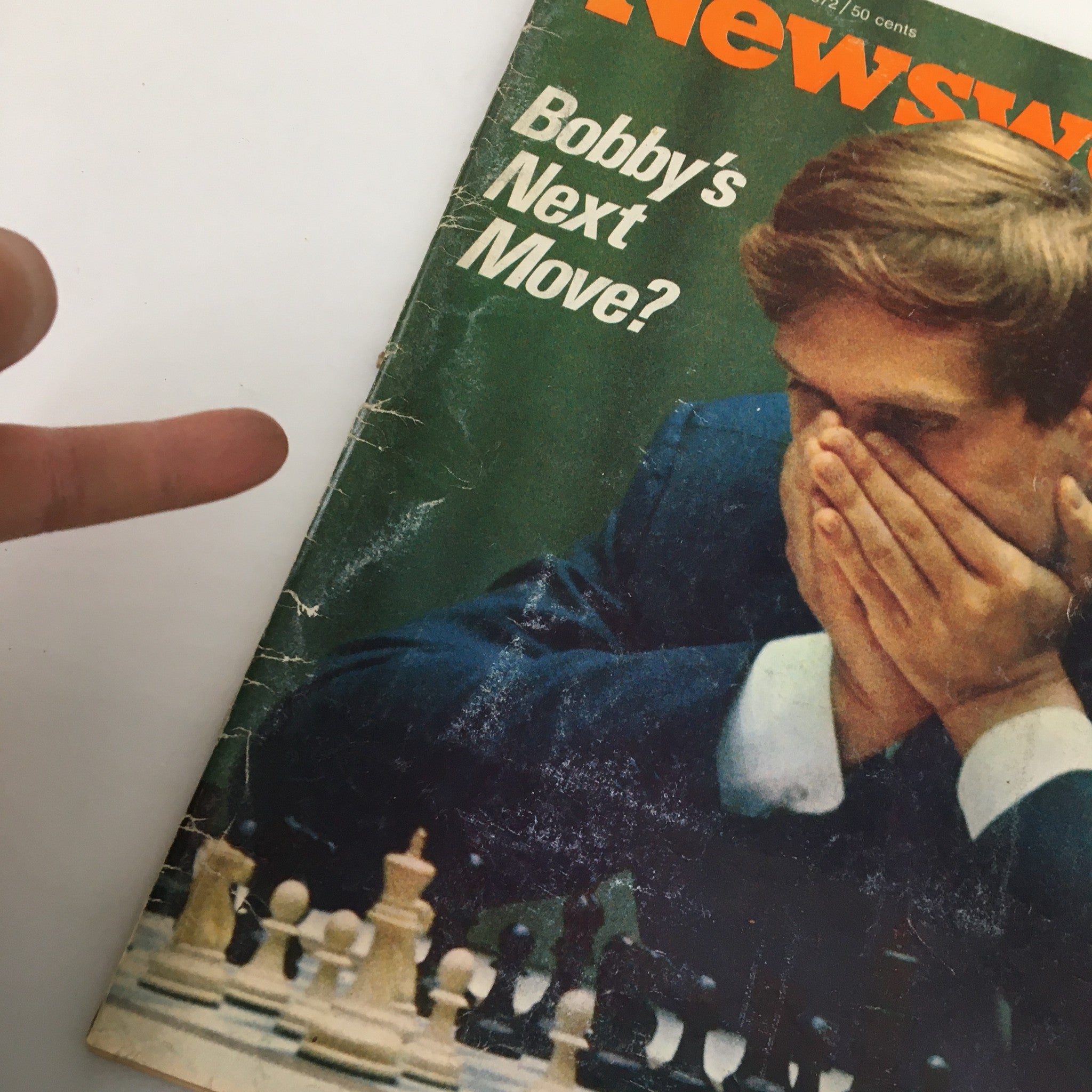 VTG Newsweek Magazine July 31 1972 What is Bobby Fischers Next Move?