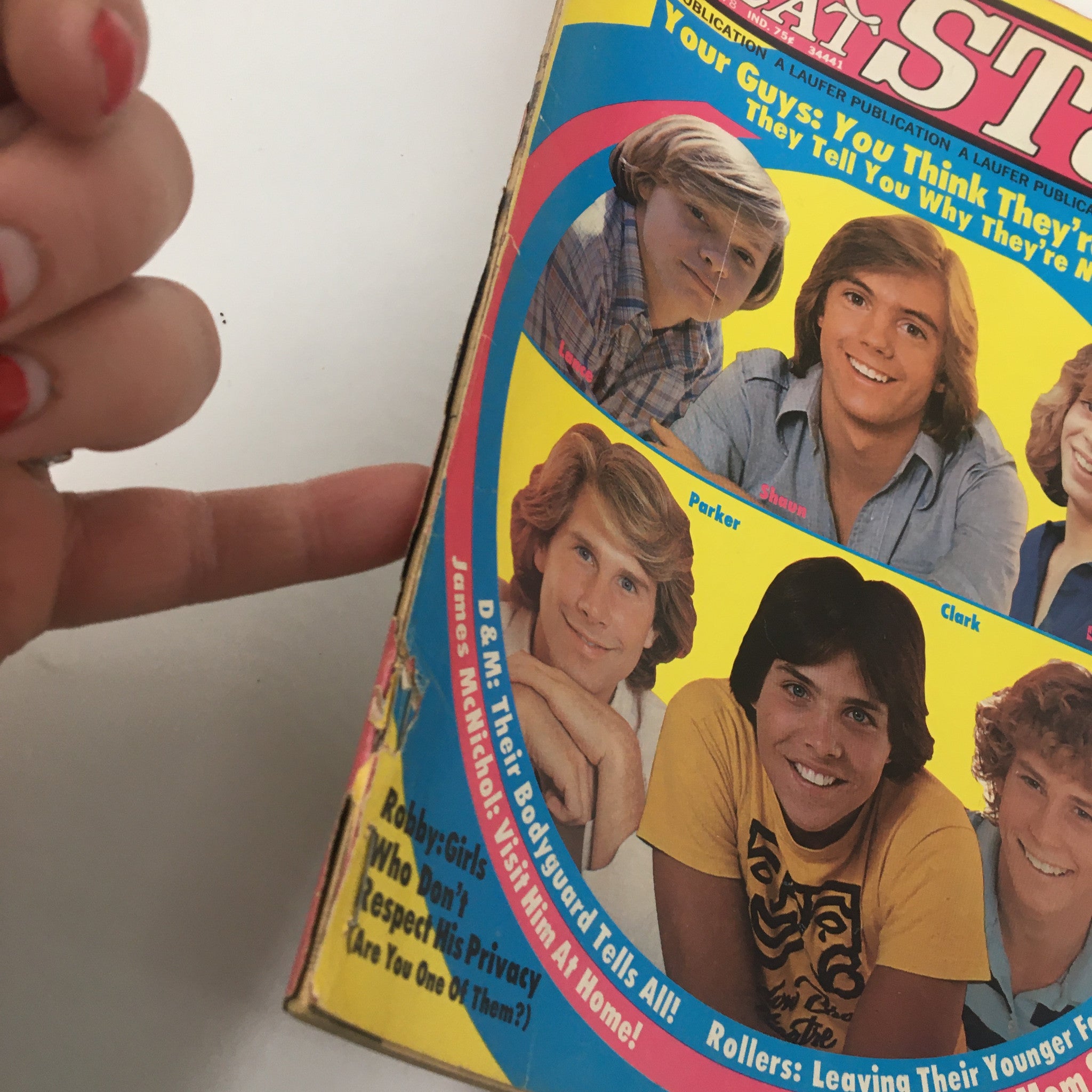 VTG Tiger Beat Magazine February 1978 Lance, Shaun, Leif, Parker, Clark No Label