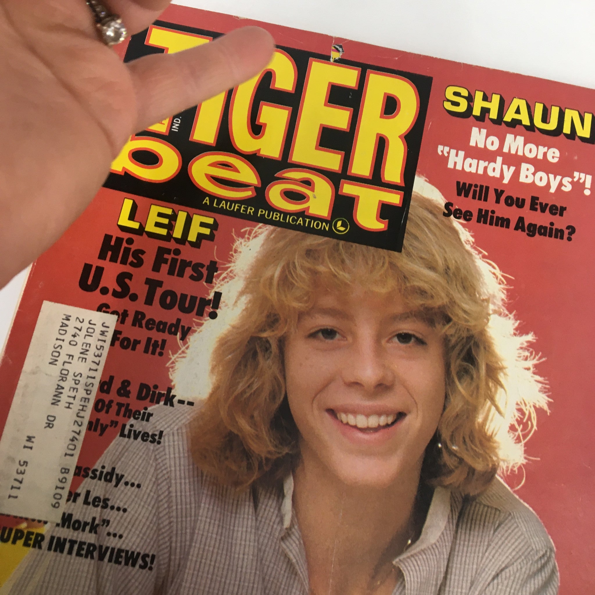 VTG Tiger Beat Magazine February 1979 Leif Garrett His First U.S. Tour