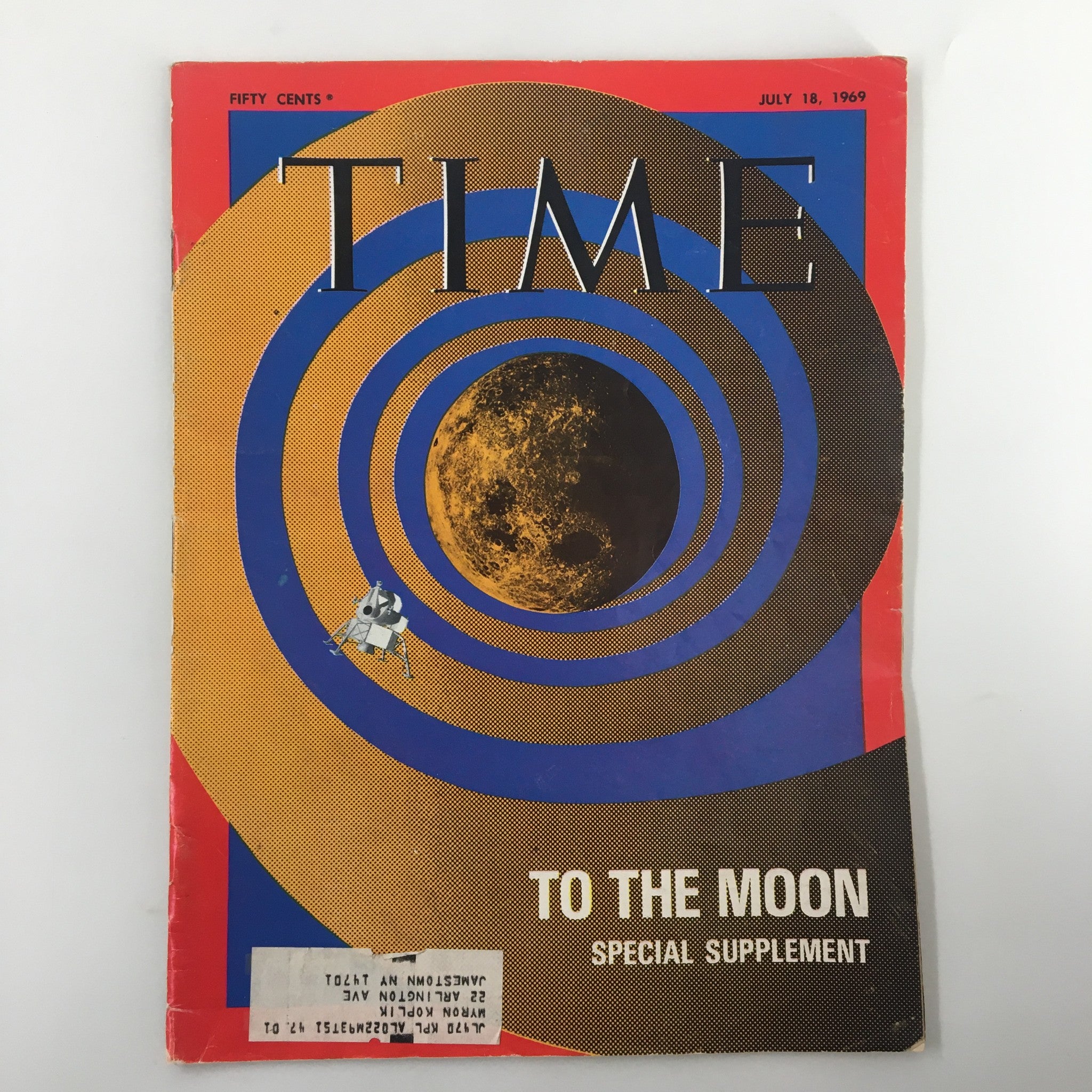 VTG Time Magazine July 18 1969 To The Moon Special Supplement