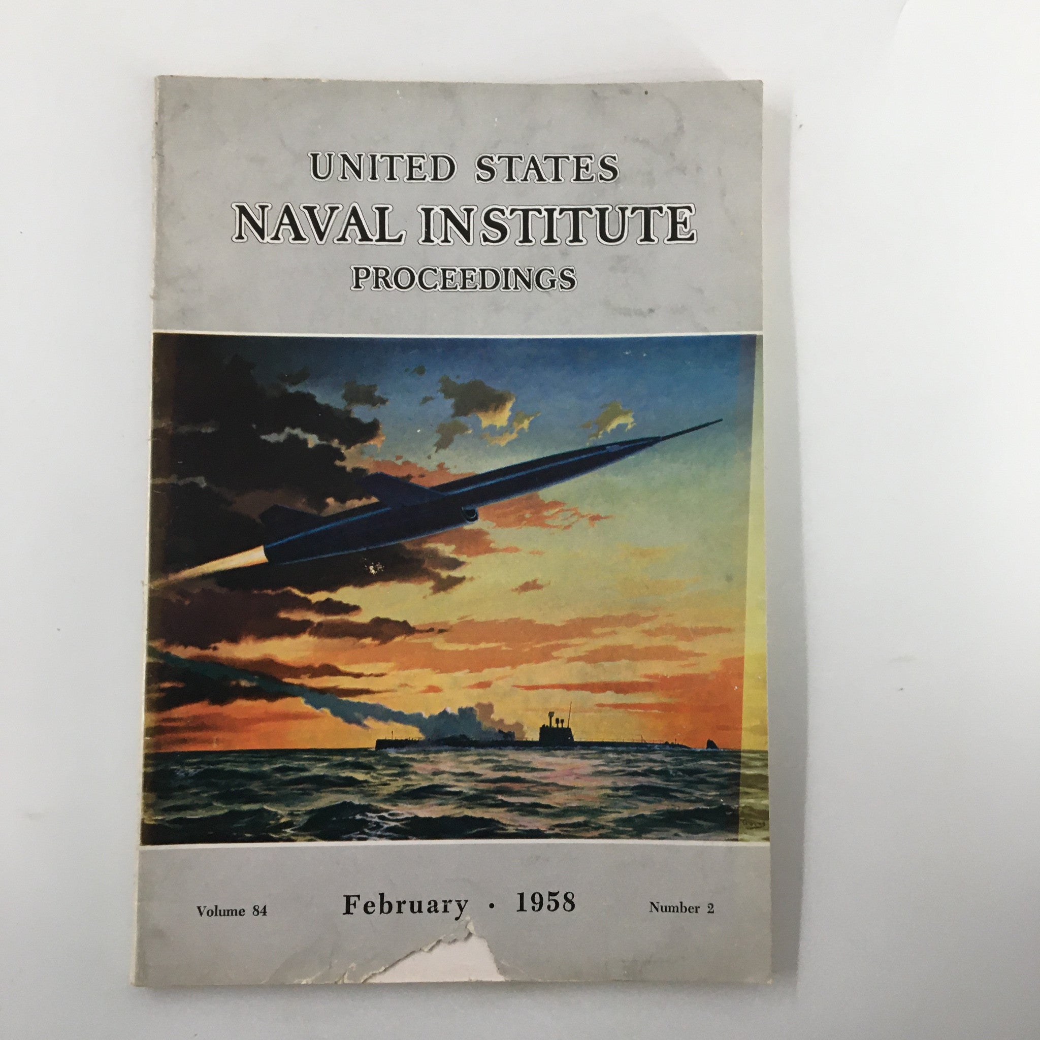 VTG United States Naval Institute Proceedings February 1958 The Battle of Pips