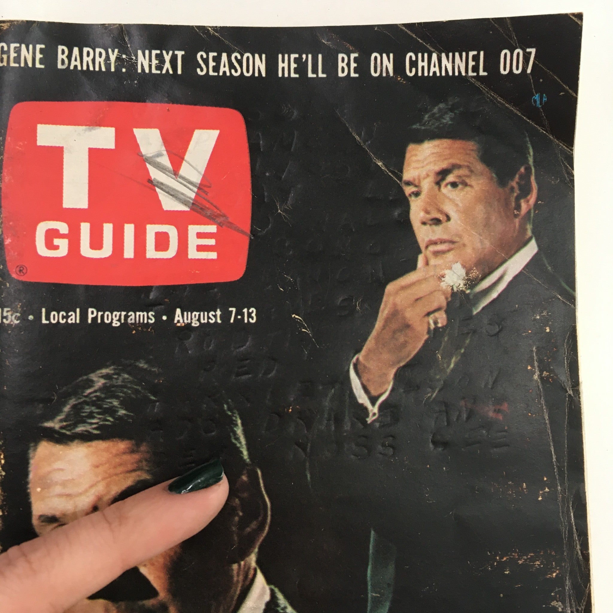 TV Guide Magazine August 7 1965 Gene Barry 'Burke's Law', No Label Rochester NY