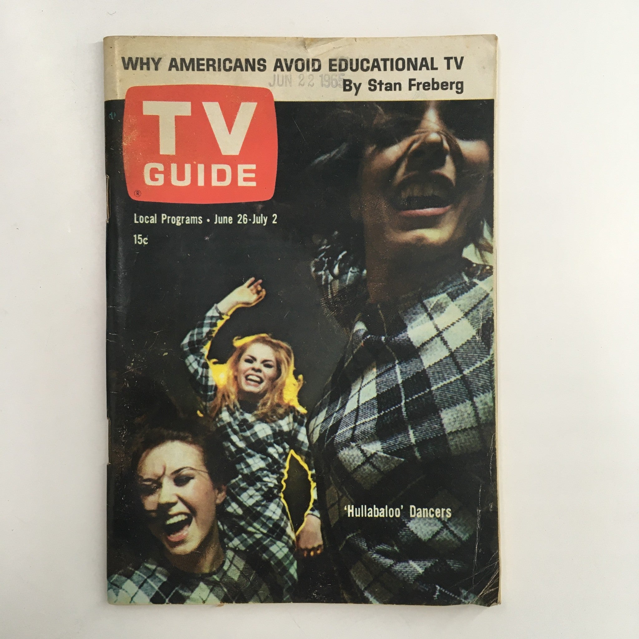 TV Guide Magazine June 26 1965 Donna McKechnie, Lada Jr., No Label Rochester NY