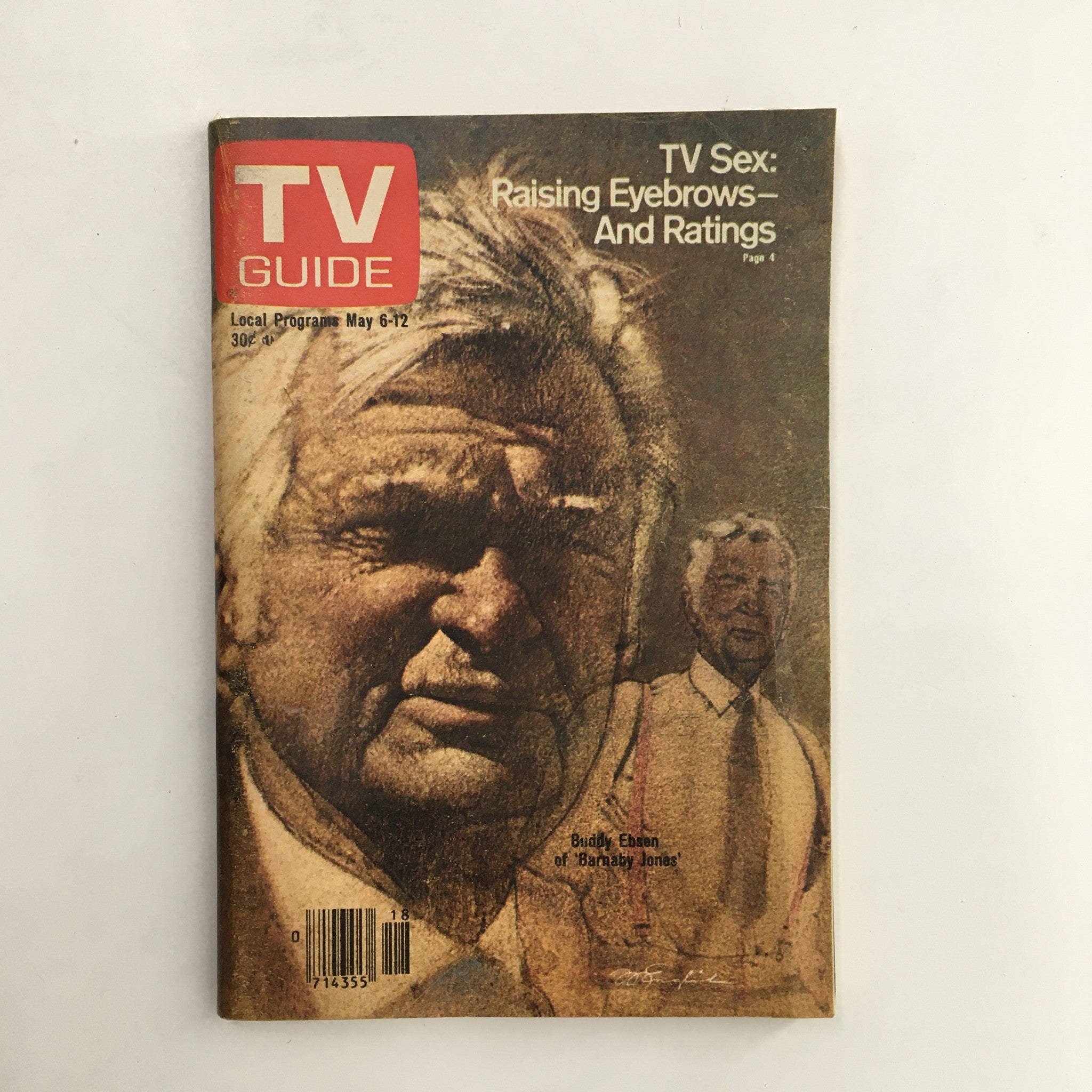 TV Guide Magazine May 6 1978 Buddy Ebsen by Mark English, No Label  Rochester NY