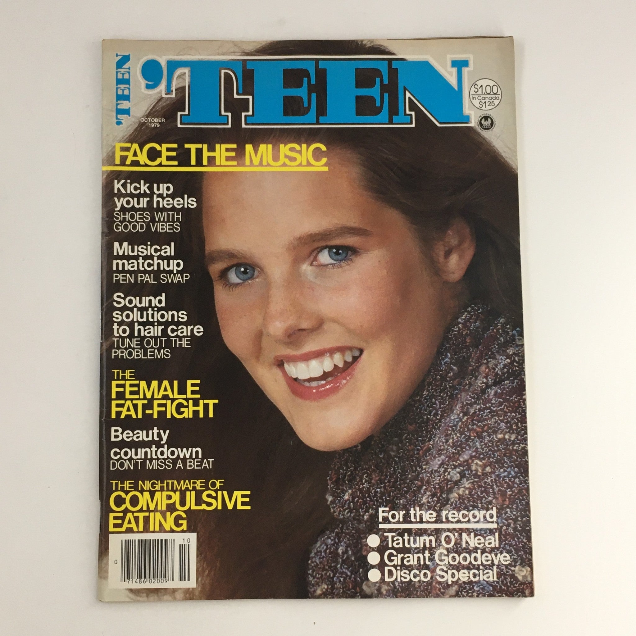 'Teen Magazine October 1979 Tatum O'Neal & The Female Fat-Fight, No Label