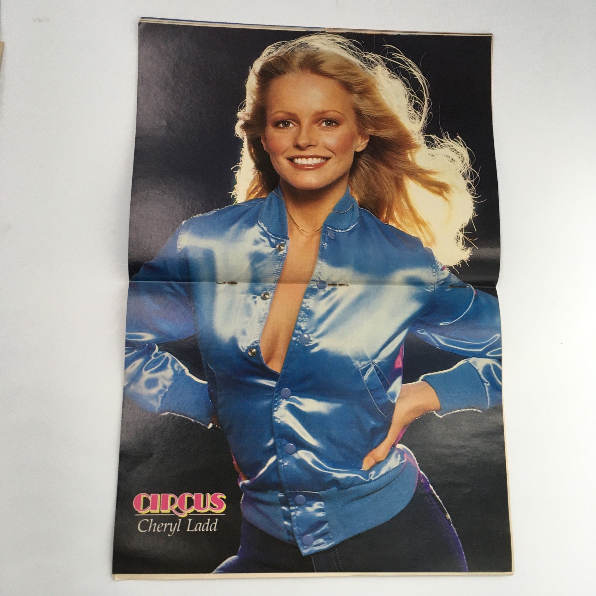 Circus Magazine September 14 1978 Peter Frampton & Cheryl Ladd Poster, No Label