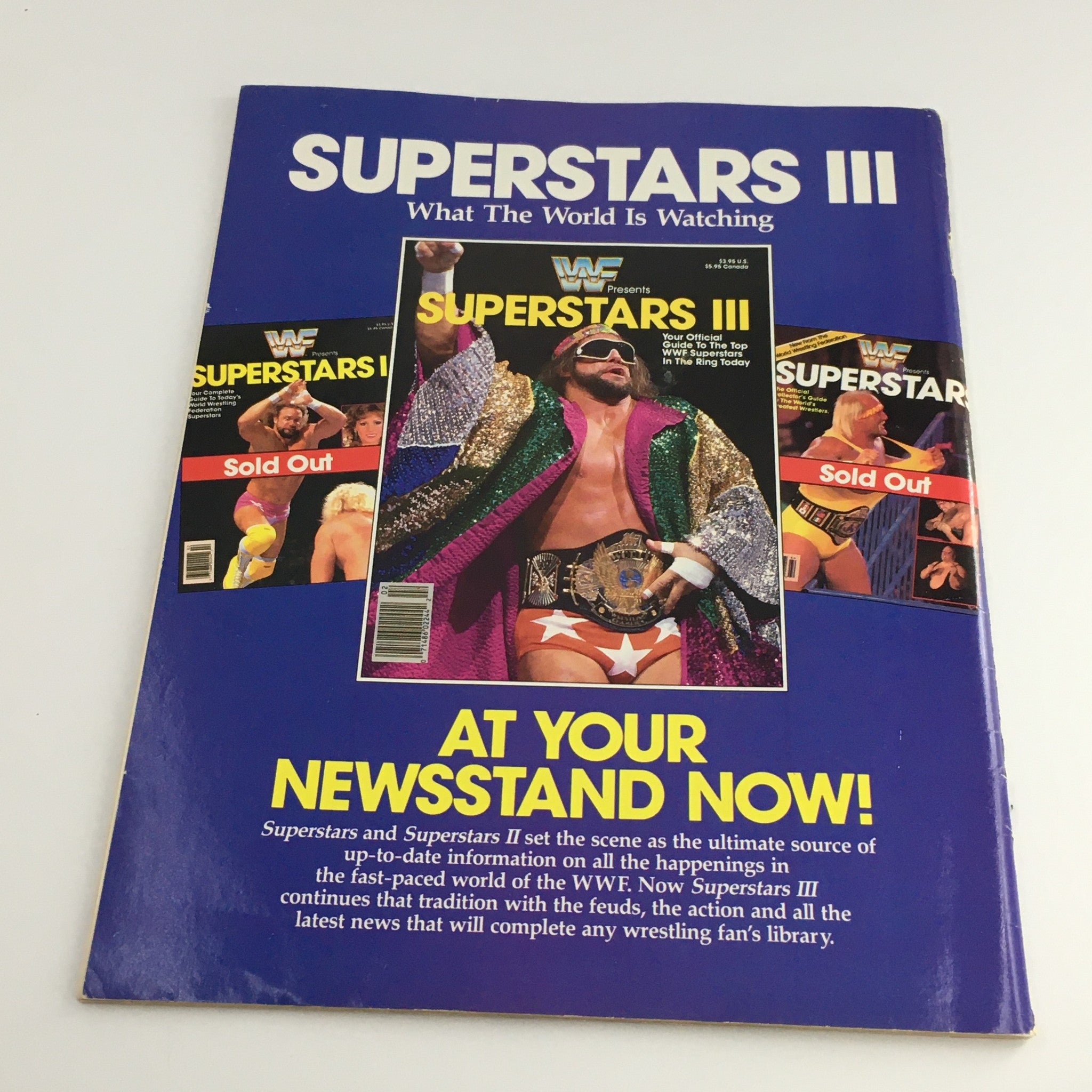 WWF Magazine November 1988 Randy Savage & The Heart Foundation vs The Rougeaus