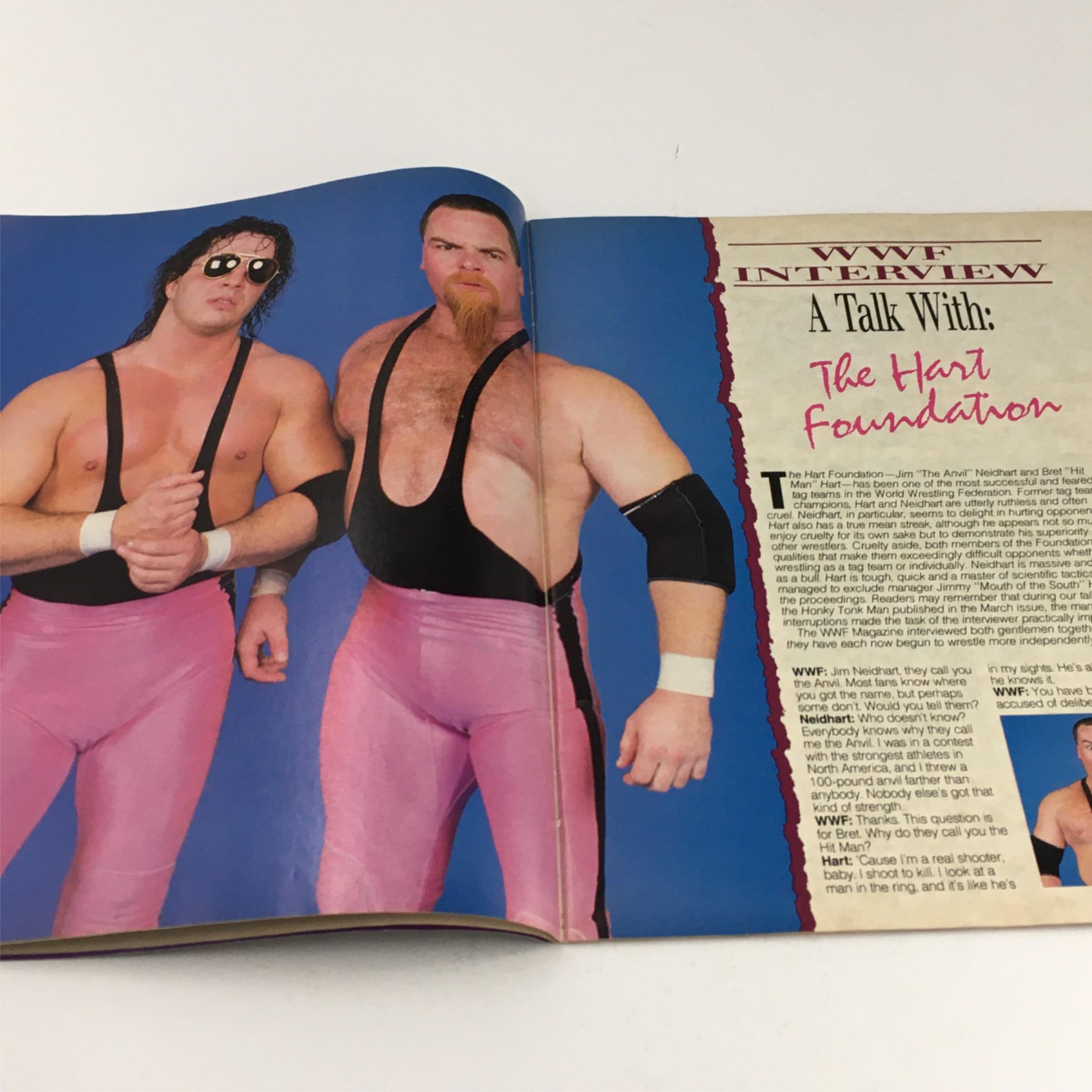 WWF Magazine June 1988 Randy Savage & Andre The Giant & Jim Duggan, No Label