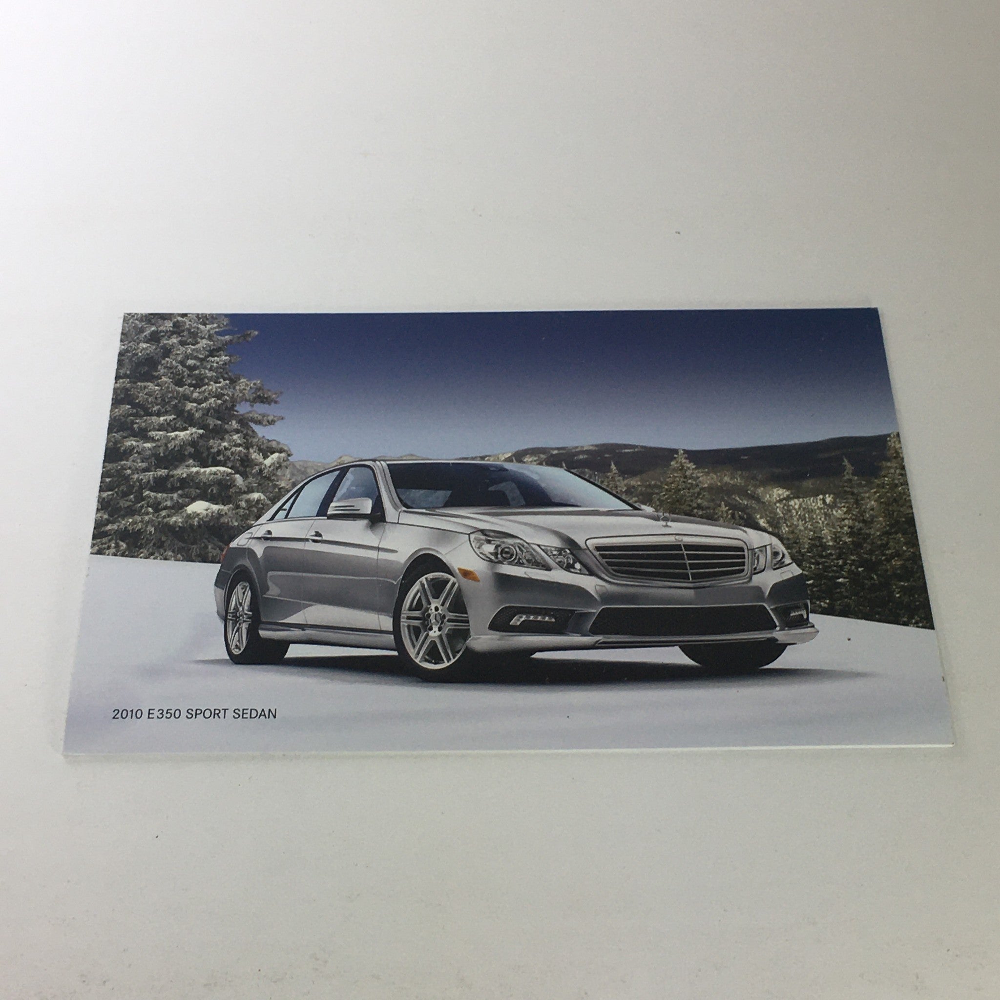 2010 Mercedes-Benz Financial E-350 Sport Sedan Dealership Catalog Brochure