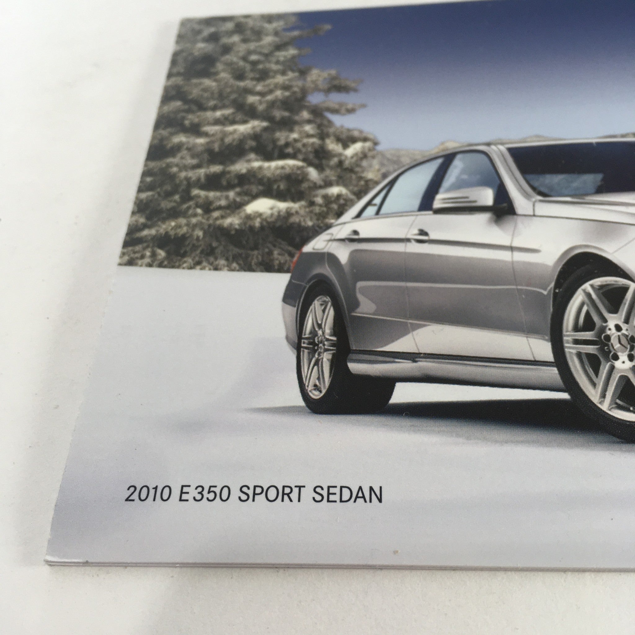 2010 Mercedes-Benz Financial E-350 Sport Sedan Dealership Catalog Brochure