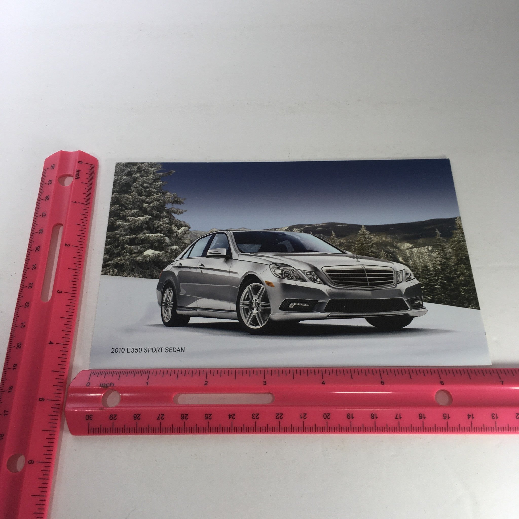 2010 Mercedes-Benz Financial E-350 Sport Sedan Dealership Catalog Brochure