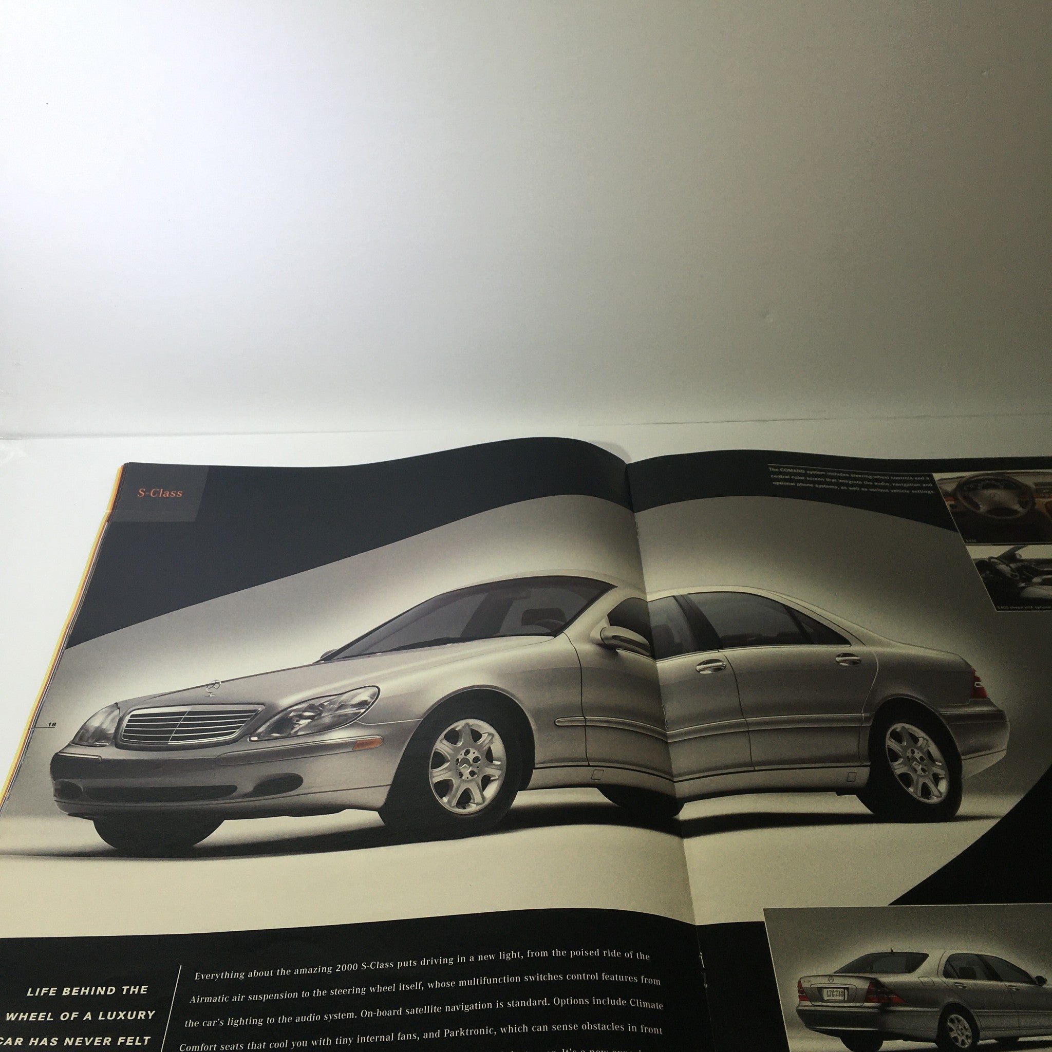 2000 Mercedes-Benz CLK-Class S-Class Dealership Catalog Brochure