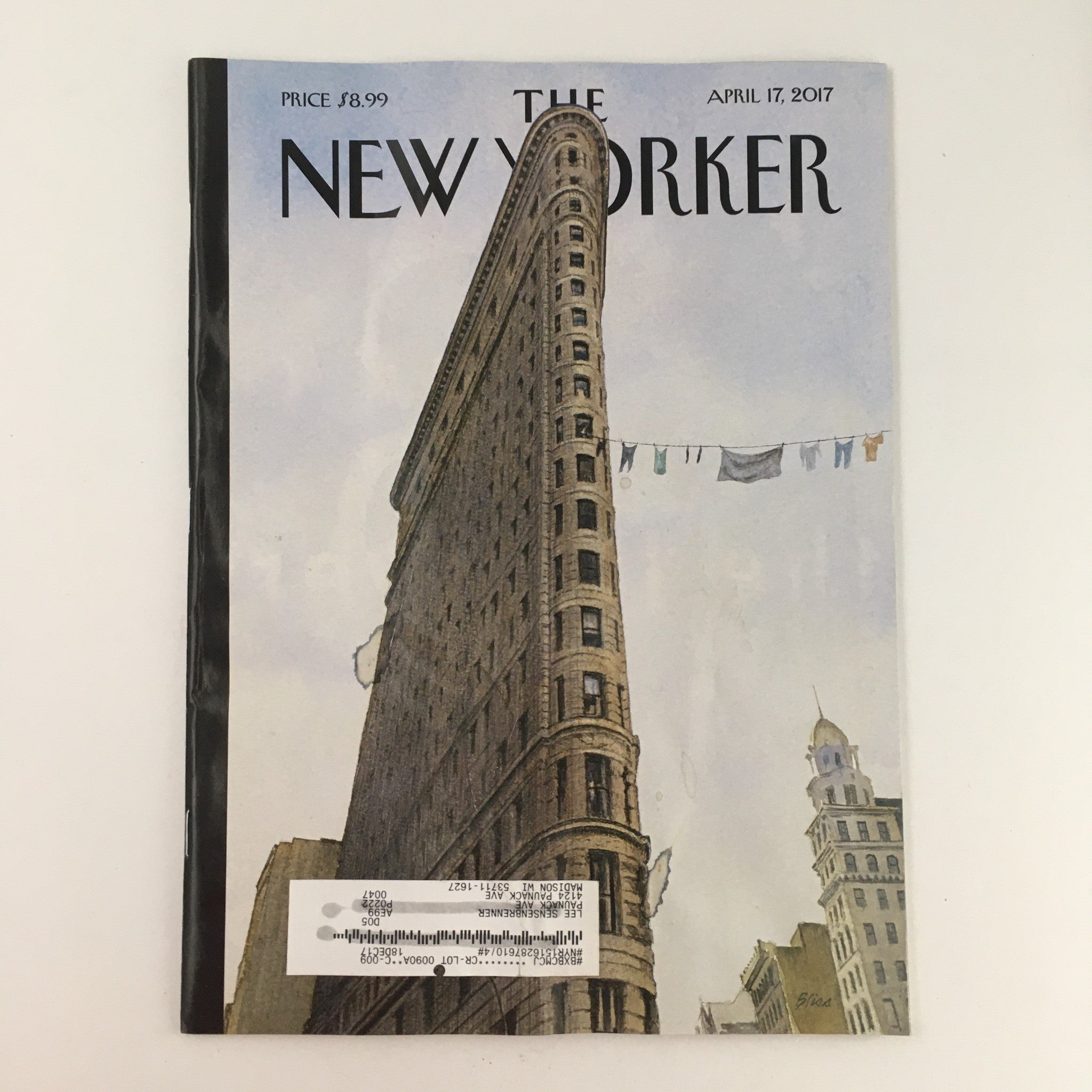 The New Yorker April 17 2017 Full Magazine Theme Cover Harry Bliss