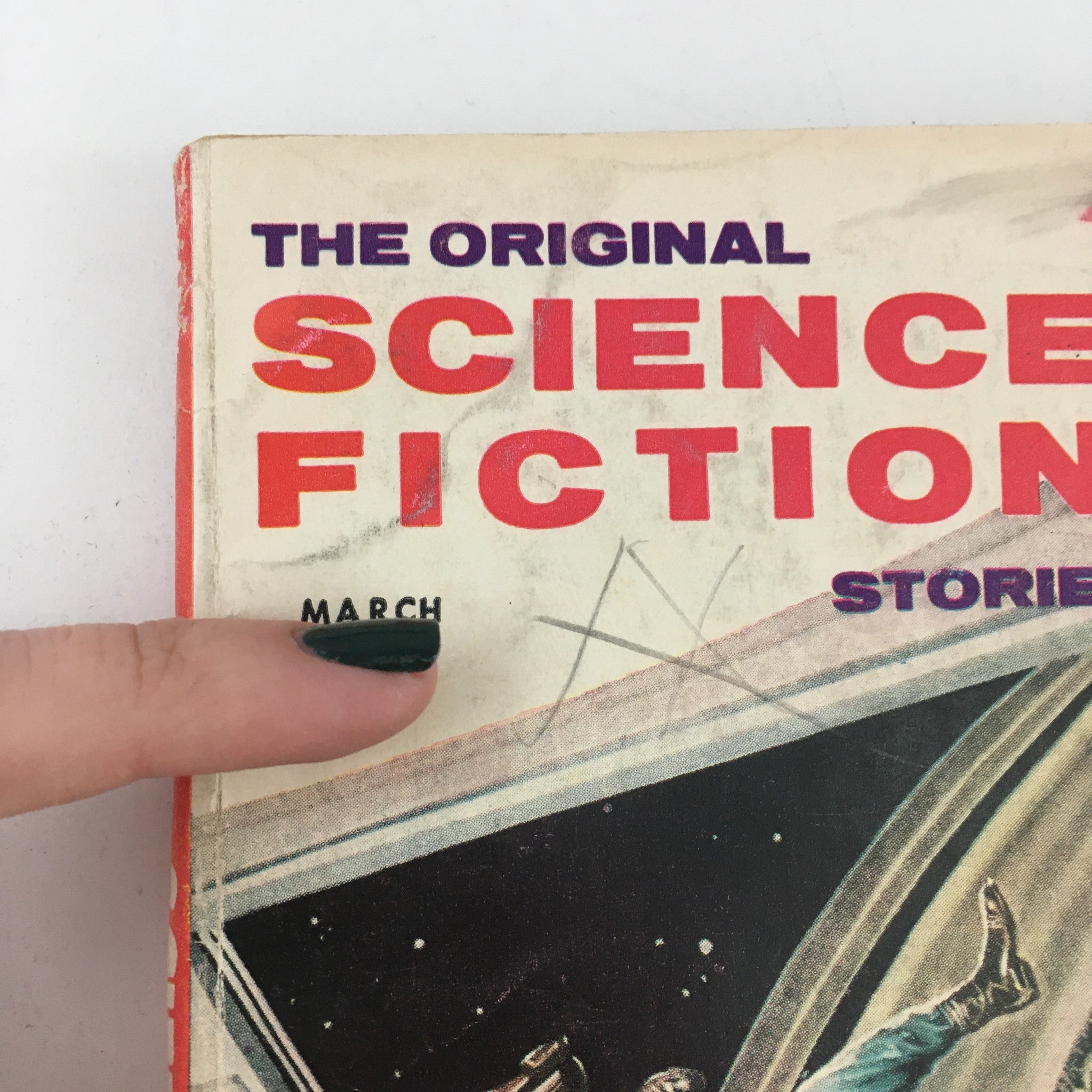 The Original Science Fiction Stories March 1957 Saturnalia Feature, No Label