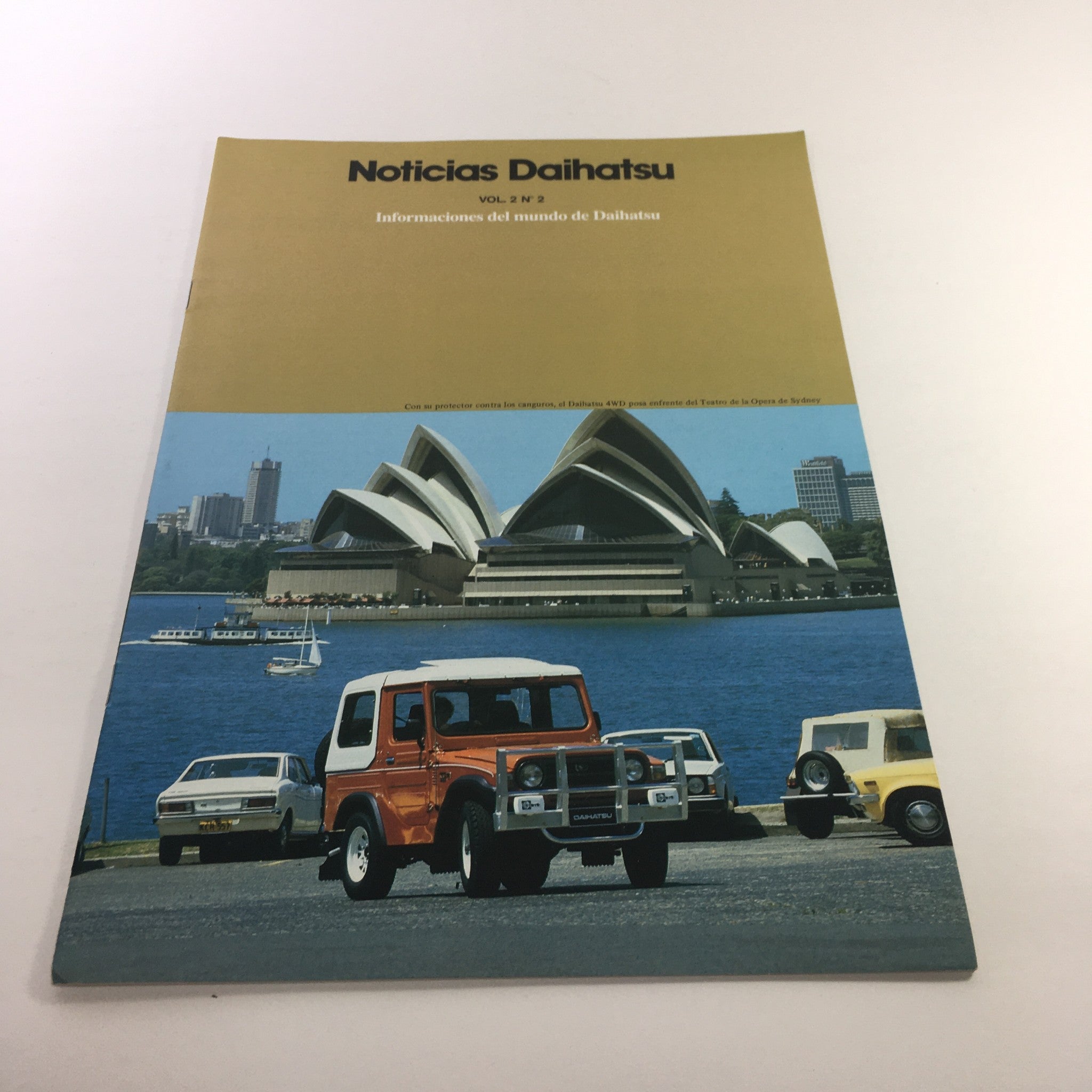 Lot of 3 1983 Daihatsu News Vol. 2 No. 4, 2, 1 Dealership Car Brochure Catalog