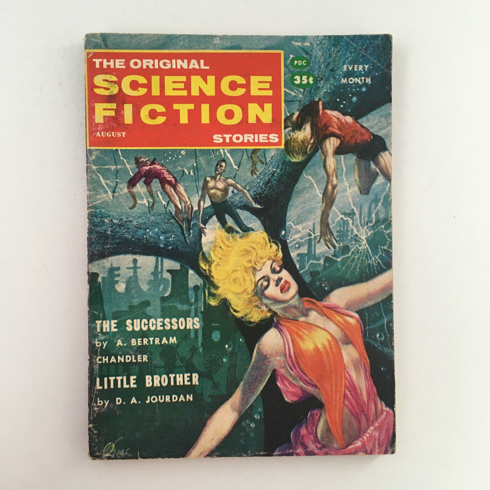 The Original Science Fiction Stories August 1958 The Successors Novel, No Label