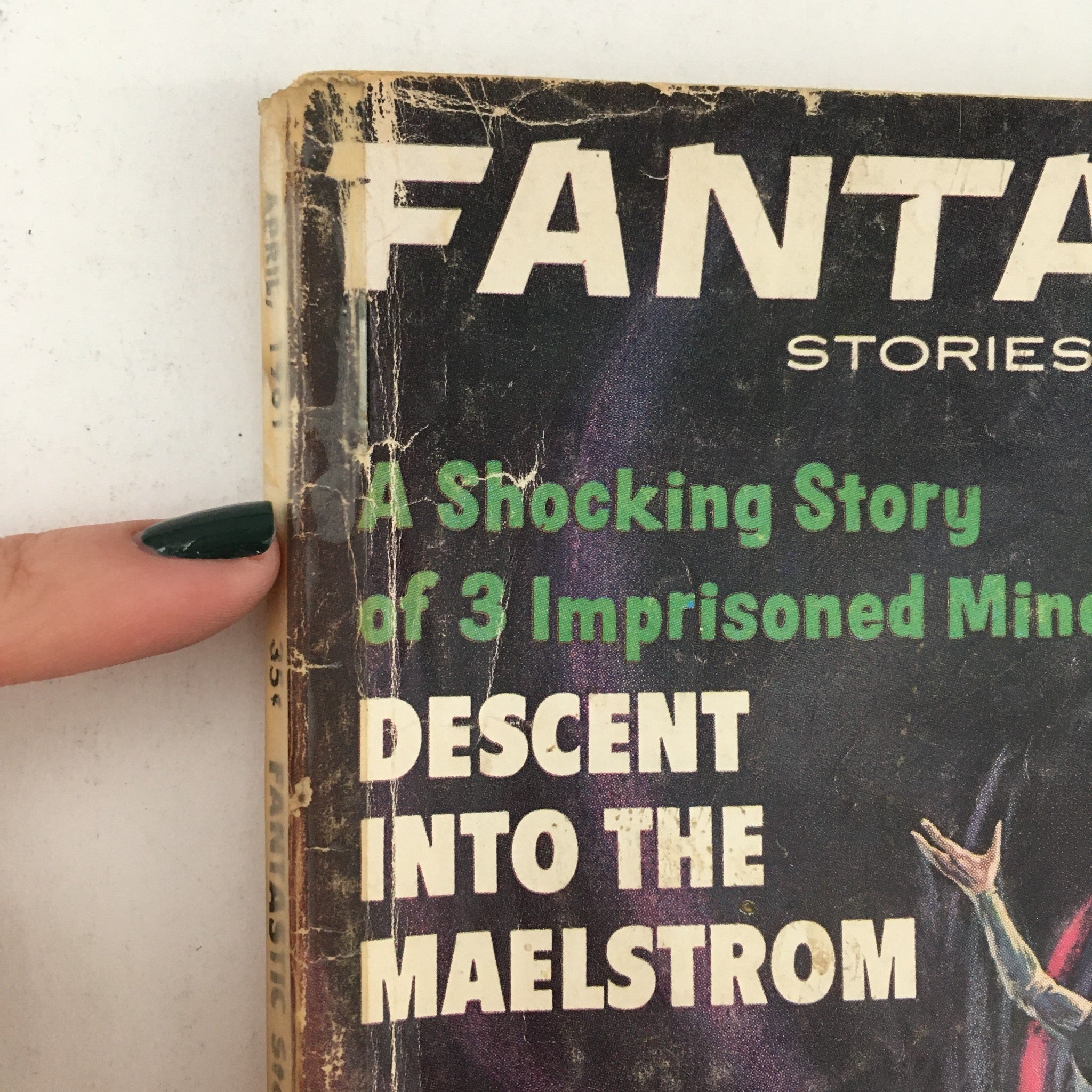 Fantastic Stories of Imagination April 1961 3 Imprisoned Mind Stories, No Label