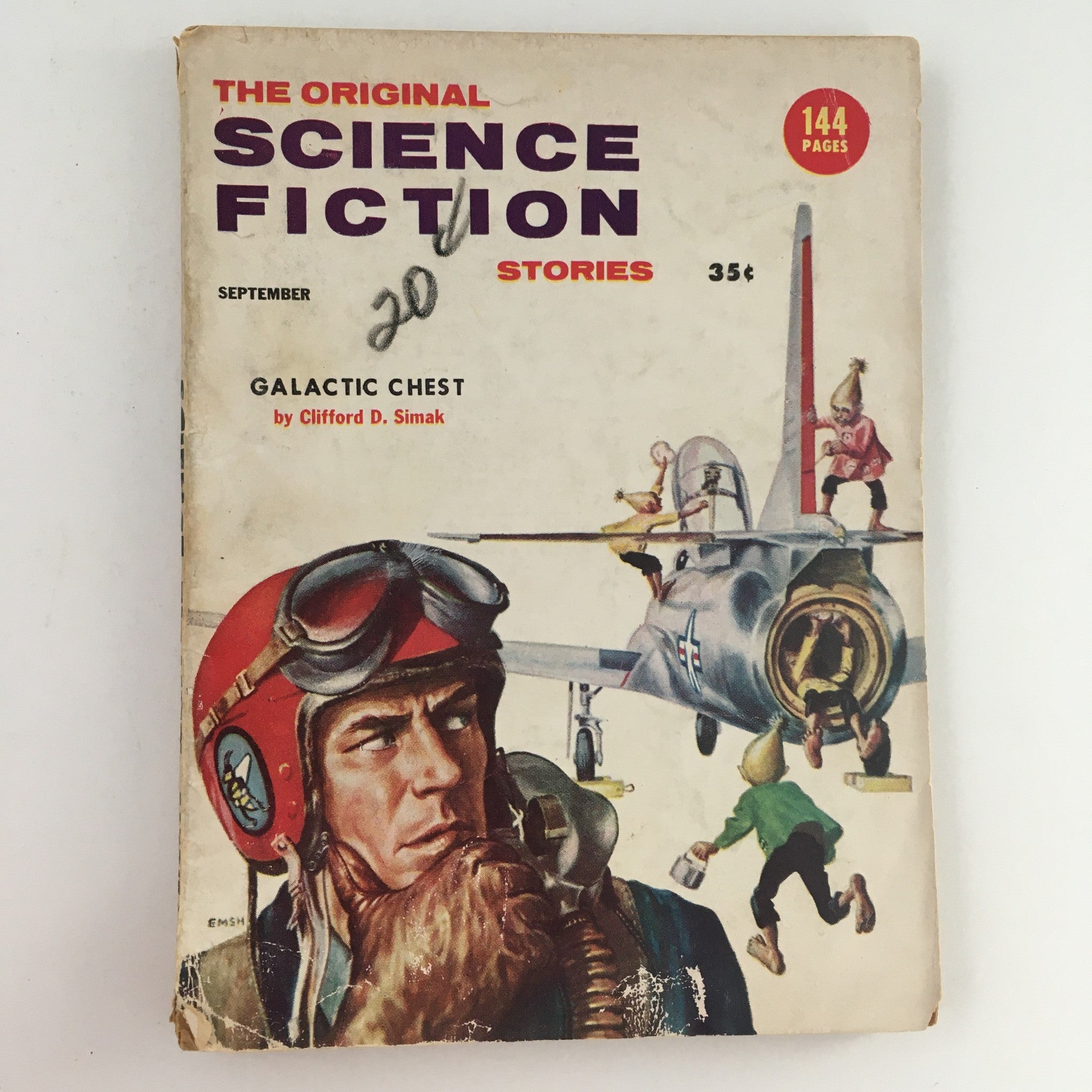 The Original Science Fiction Stories September 1956 Vol 7 #2 Galactic Chest