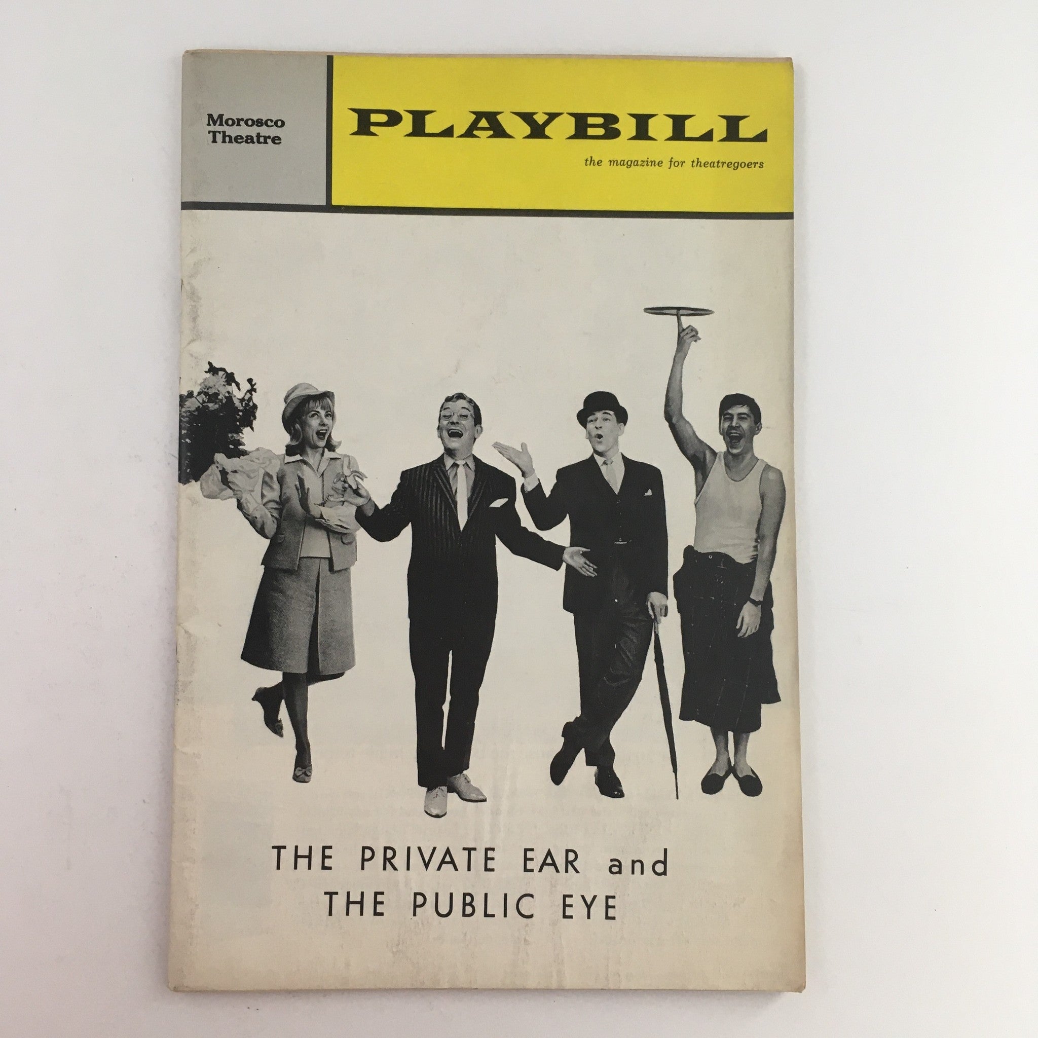 1964 Playbill The Private Ear and The Public Eye at Morosco Theatre