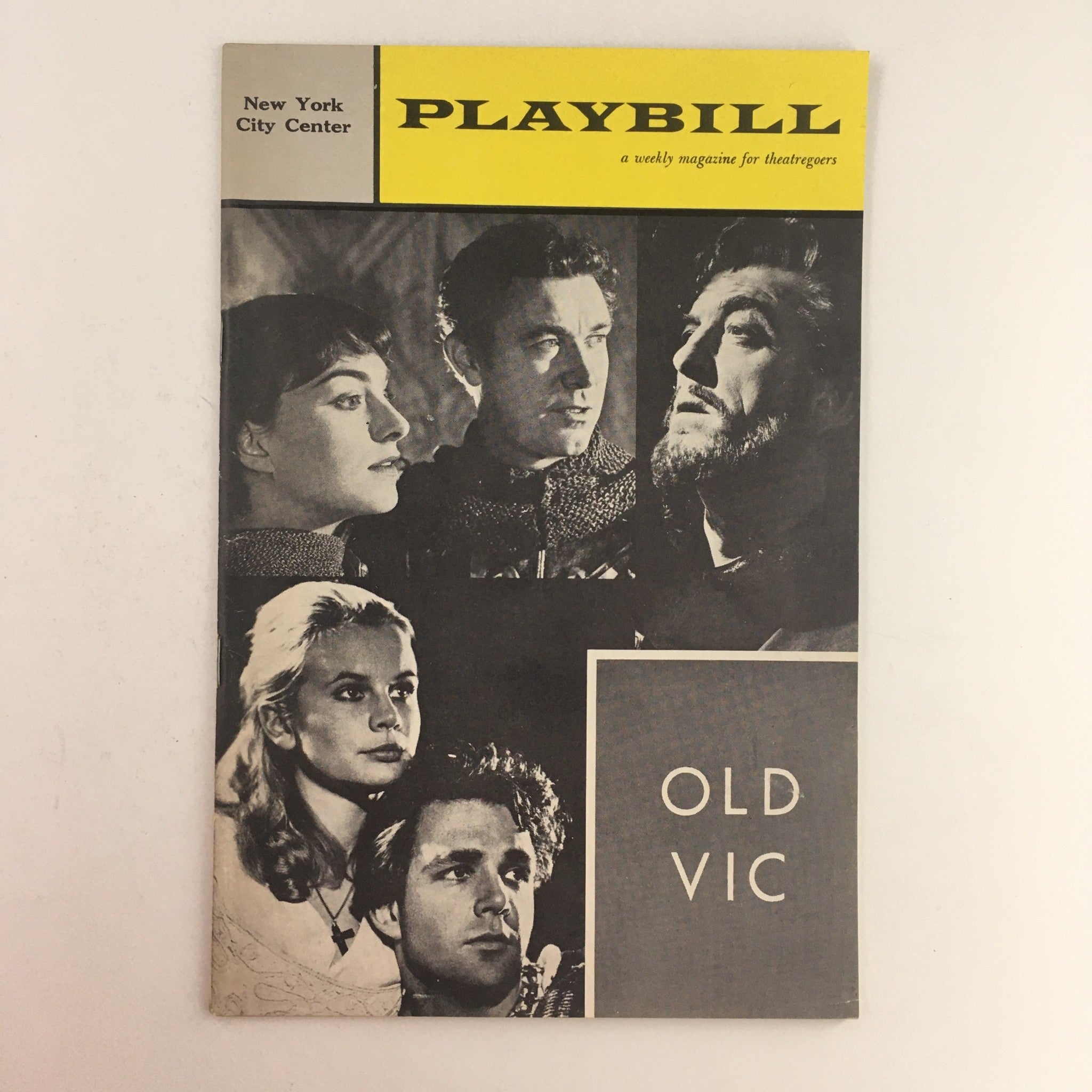 1962 Playbill The Old Vic Company Broadway at New York City Center