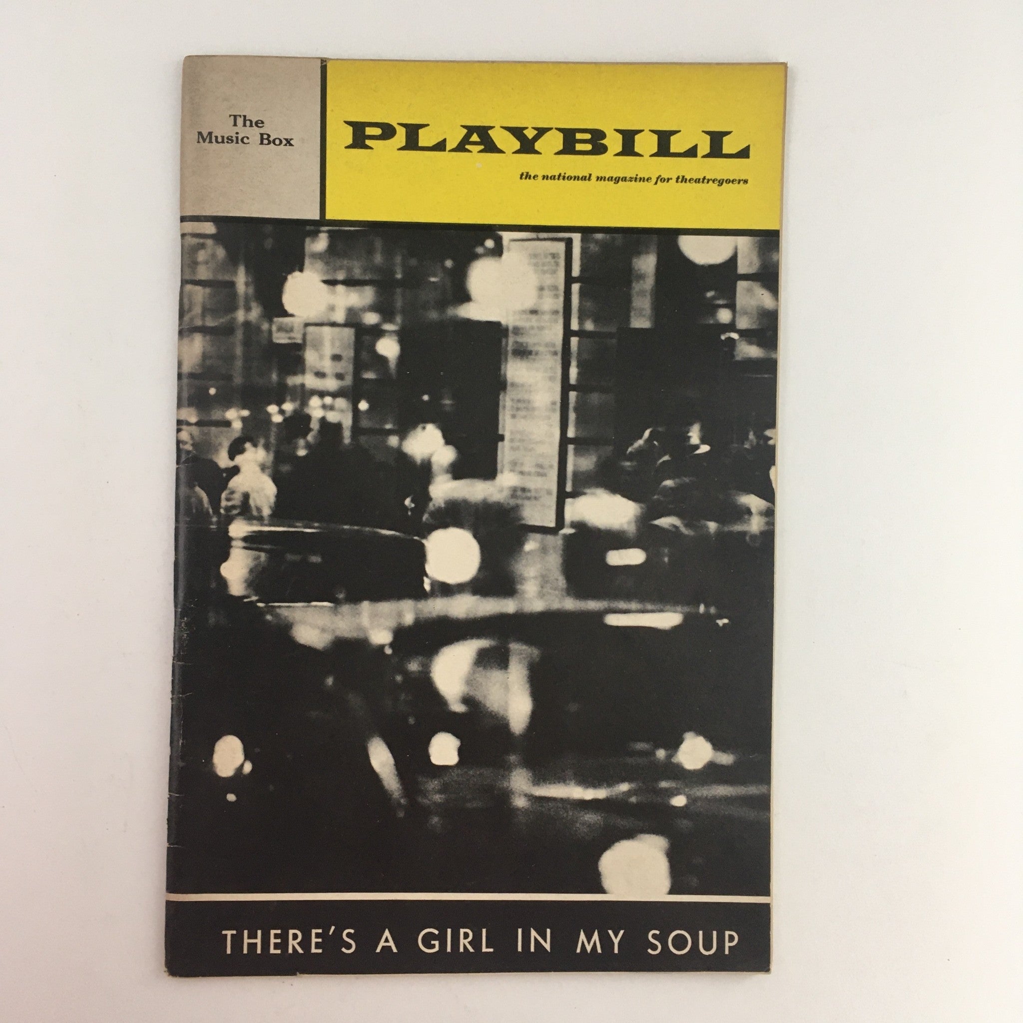 1968 Playbill There's A Girl In My Soup Broadway at The Music Box