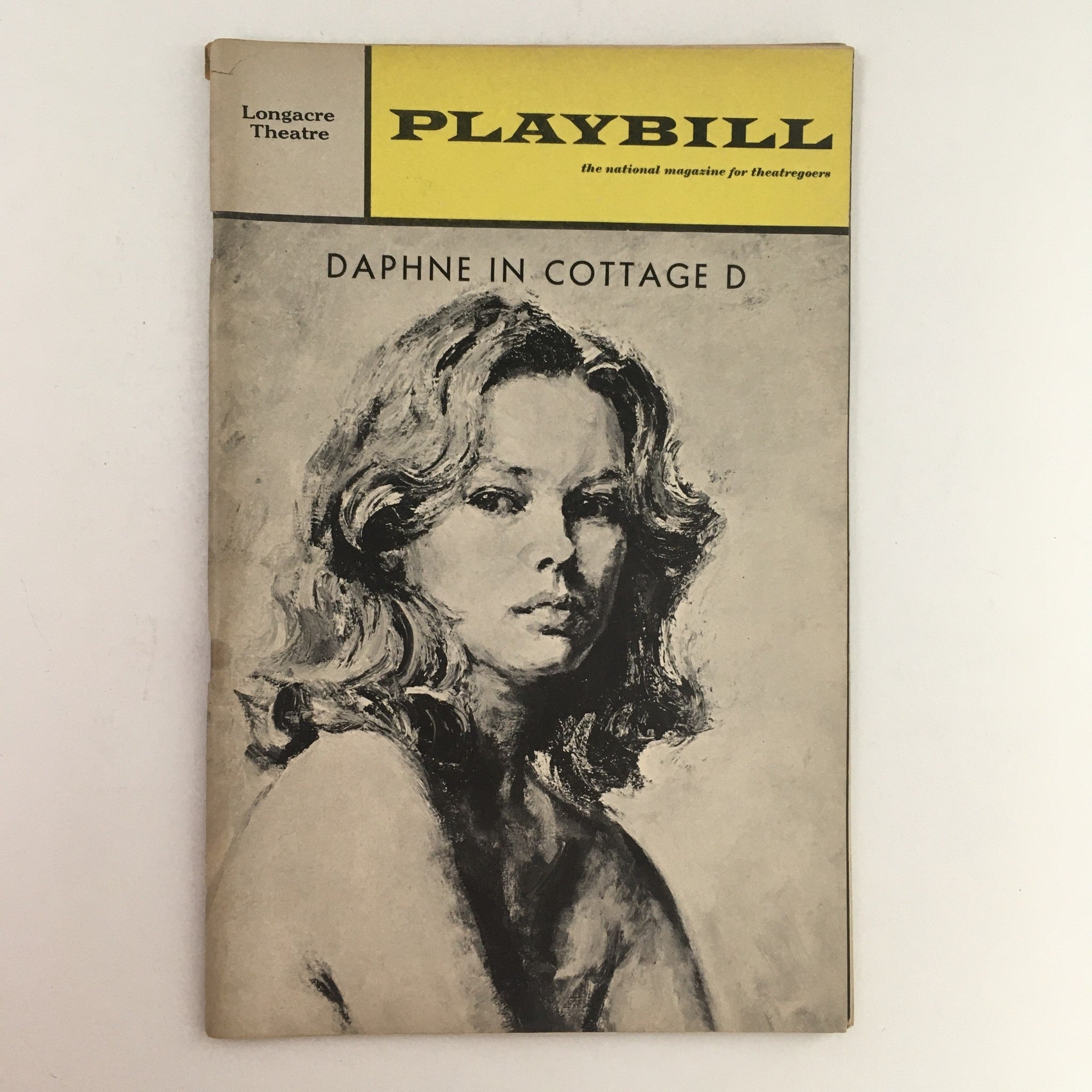 1967 Playbill Daphne In Cottage D Broadway at Longacre Theatre