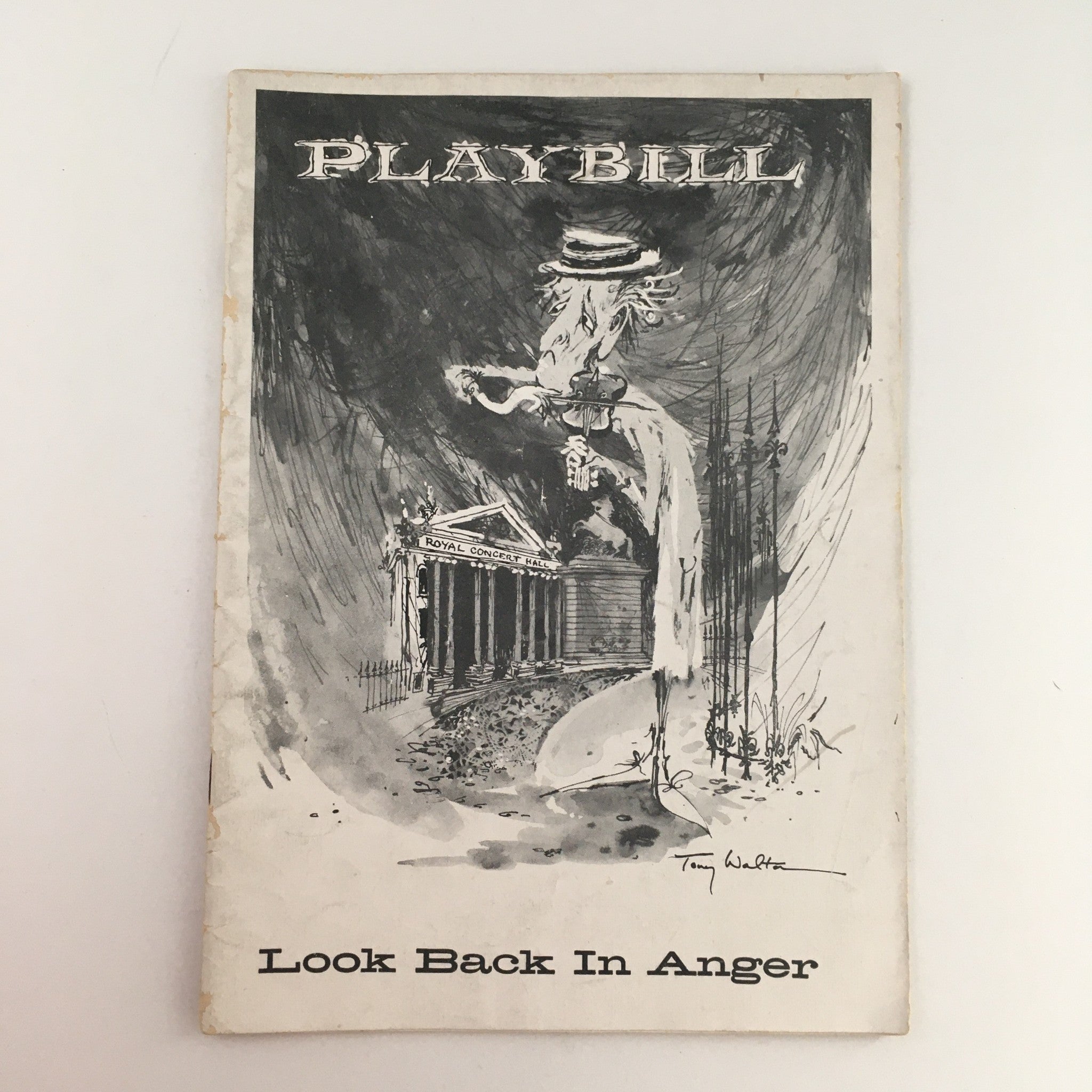 1958 Playbill Look Back in Anger Broadway at Lyceum Theatre