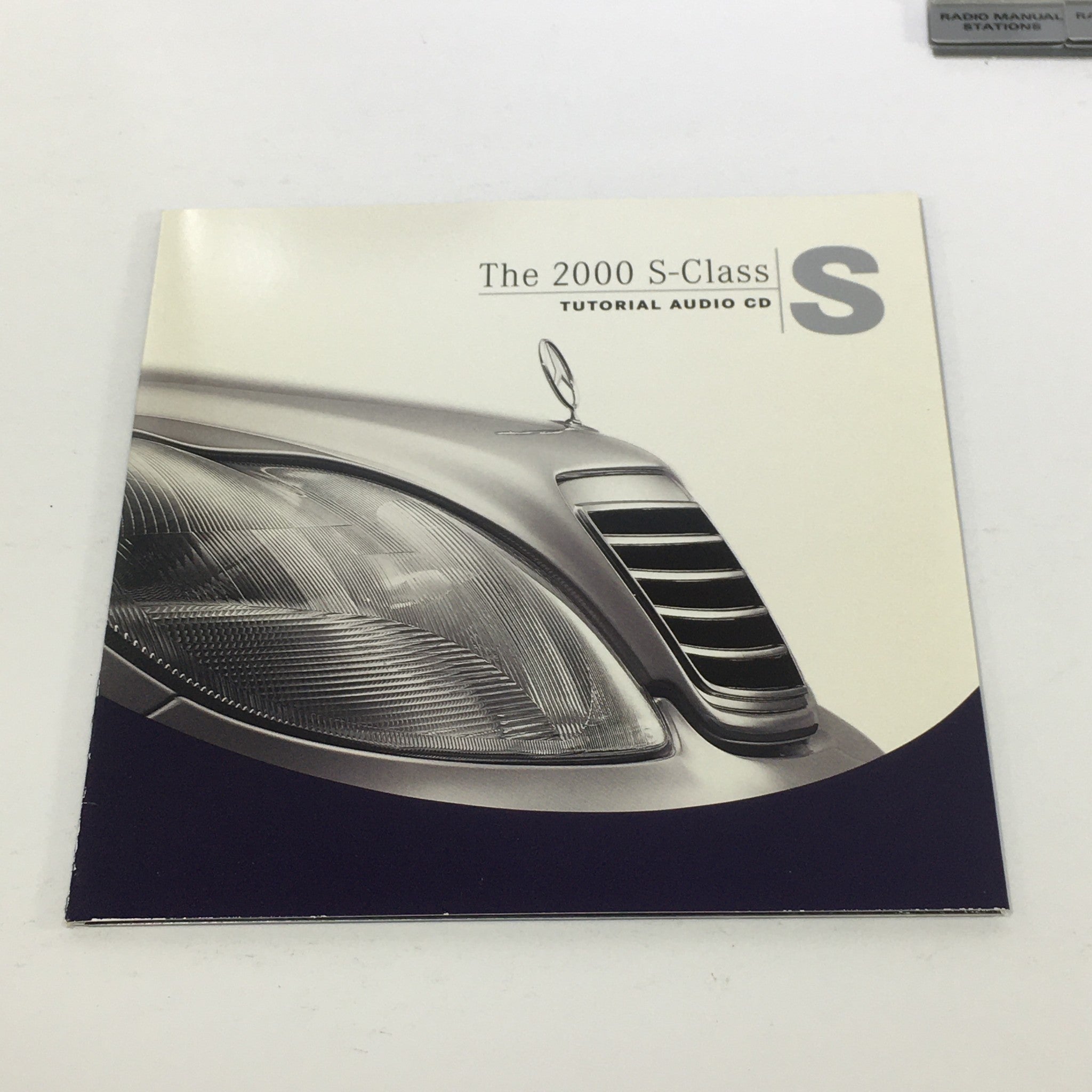 2000 Mercedes-Benz S-Class Tutorial Audio-CD Dealership Auto Brochure Catalog