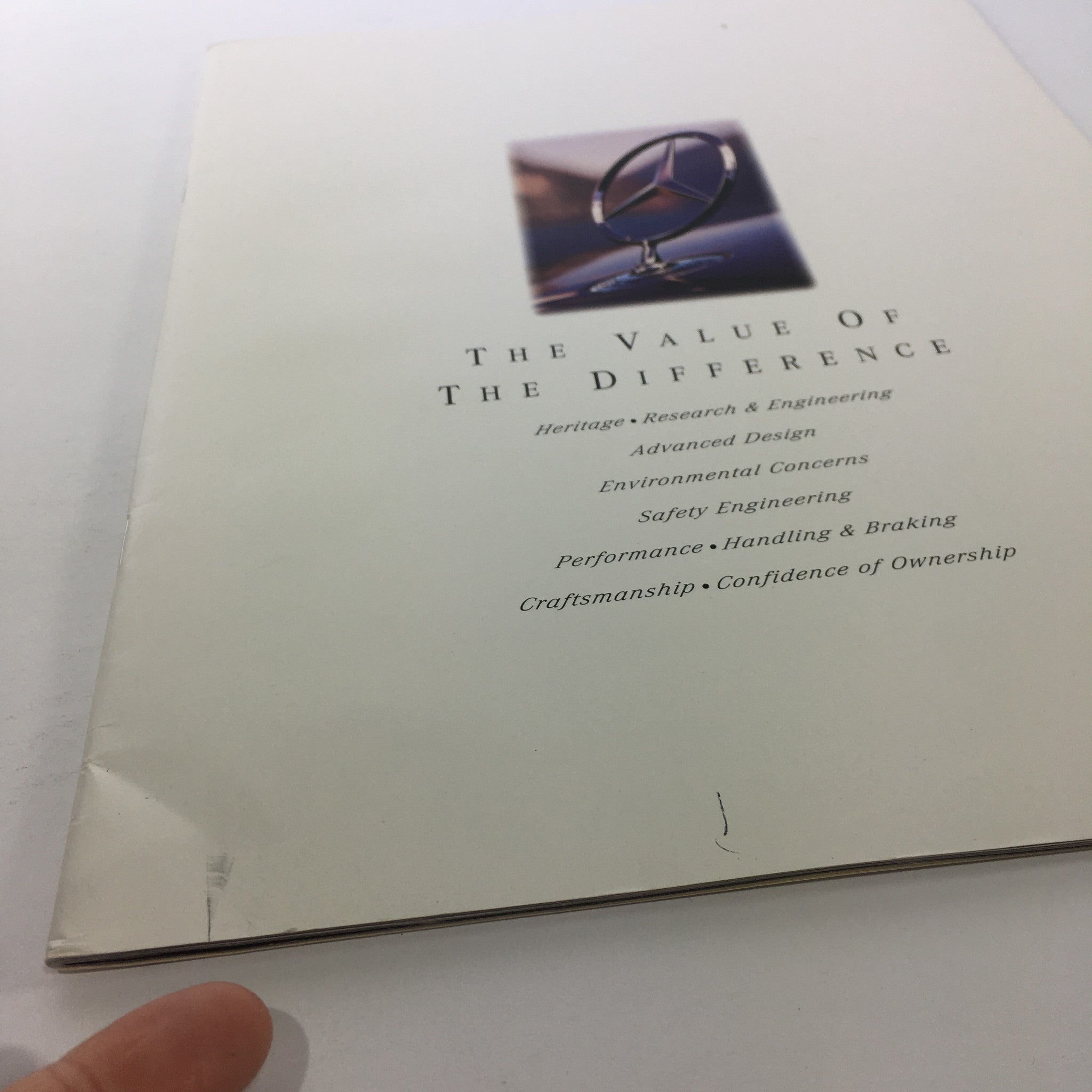 1994 Mercedes-Benz SL-Class Information Dealership Car Auto Brochure Catalog