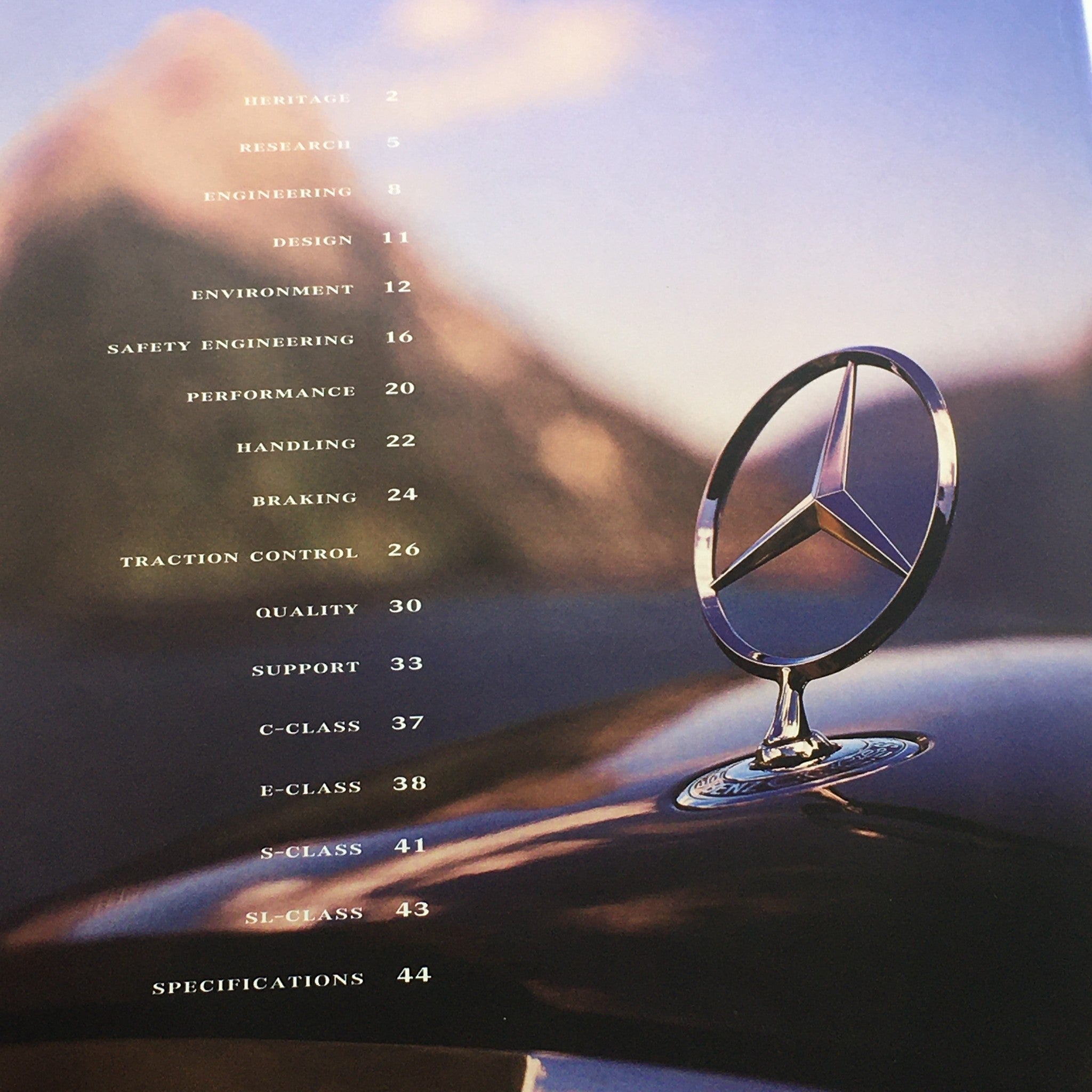 1994 Mercedes-Benz SL-Class Information Dealership Car Auto Brochure Catalog