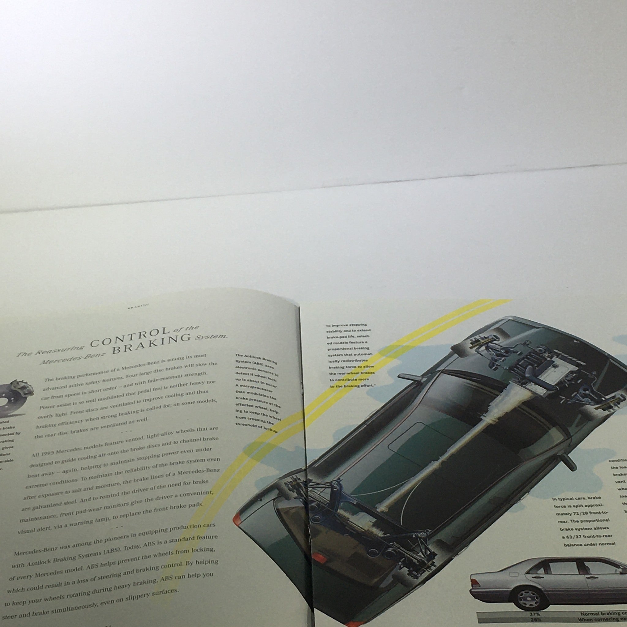 1994 Mercedes-Benz SL-Class Information Dealership Car Auto Brochure Catalog