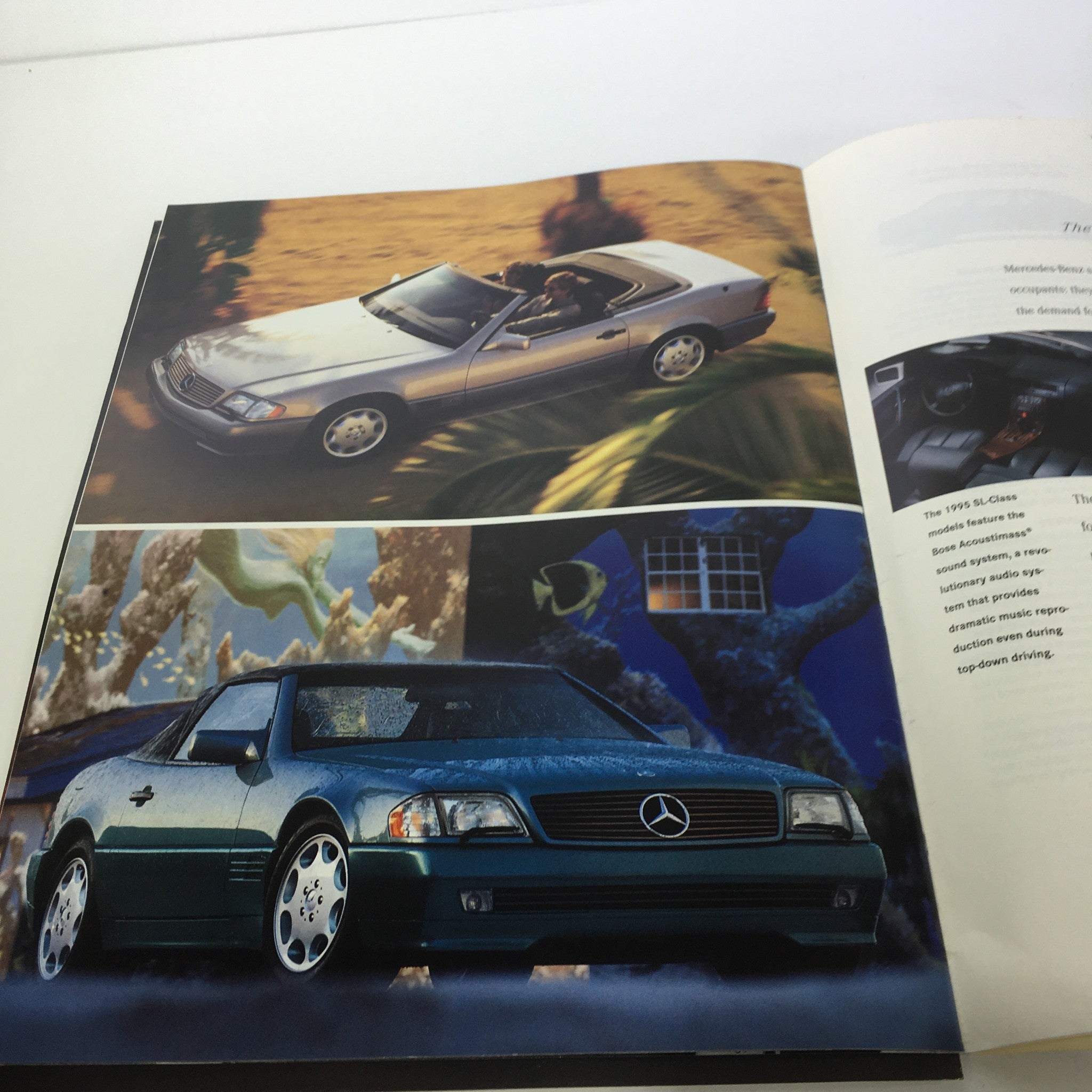 1994 Mercedes-Benz SL-Class Information Dealership Car Auto Brochure Catalog