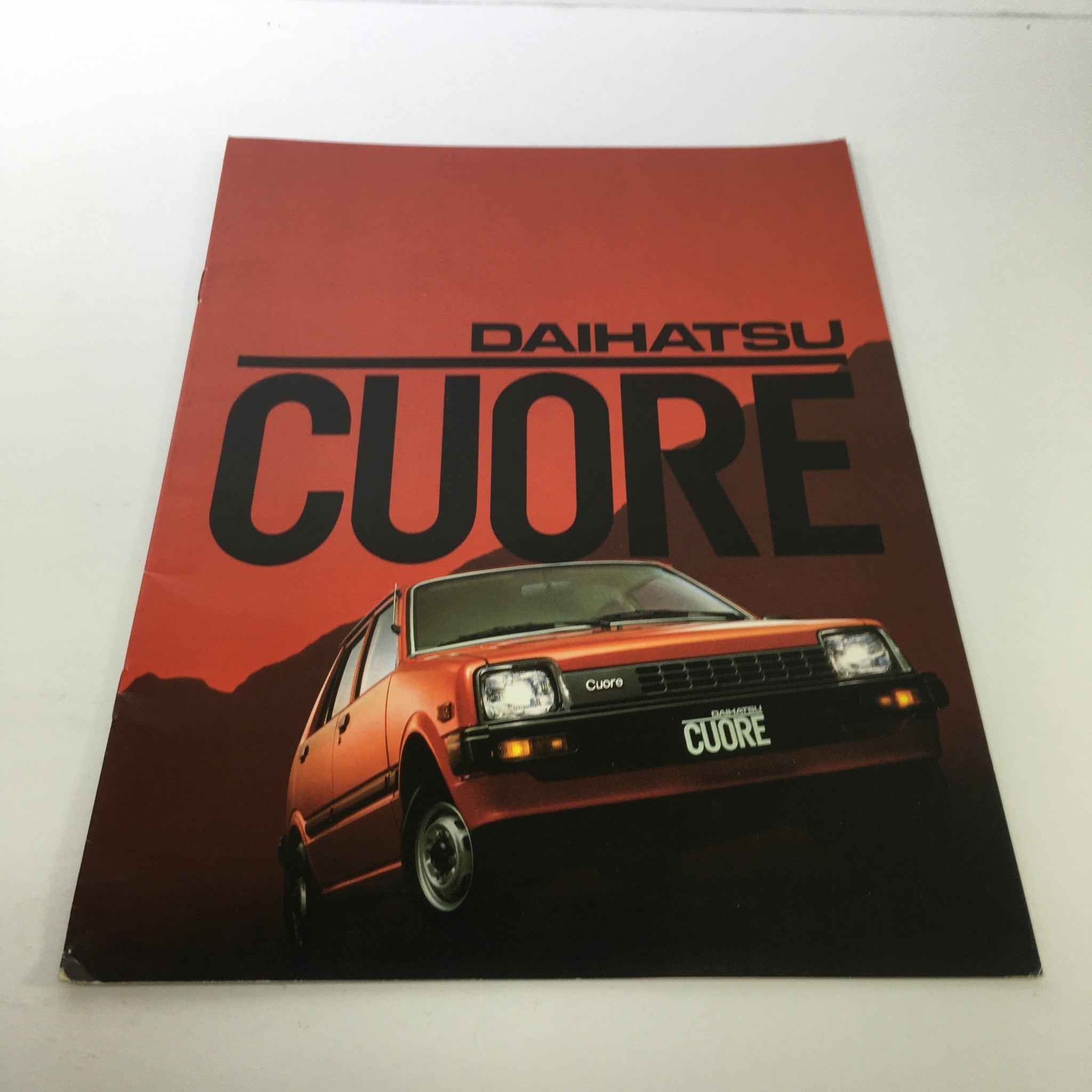 1980 Daihatsu Cuore Dealership Car Auto Brochure Catalog