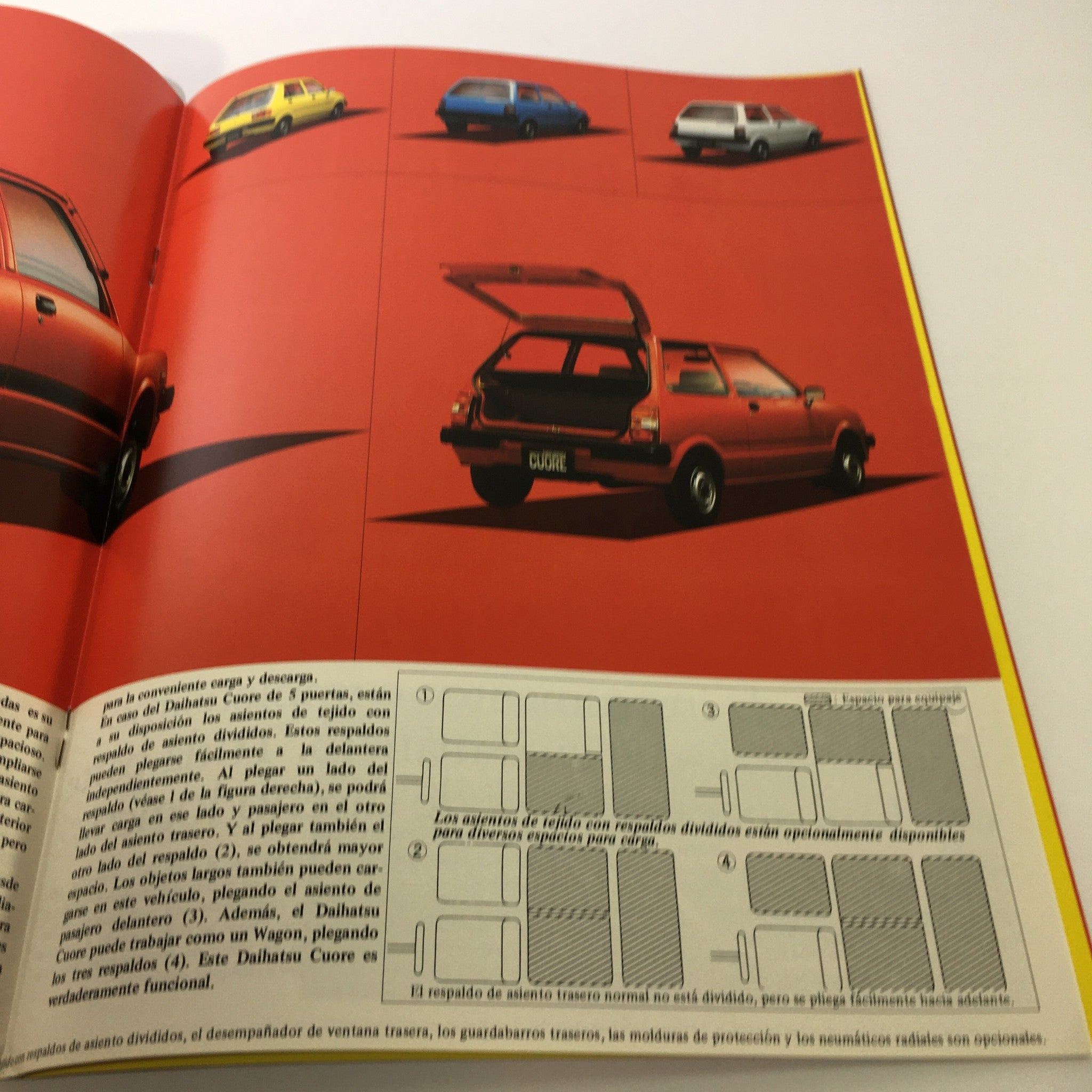 1980 Daihatsu Cuore Dealership Car Auto Brochure Catalog