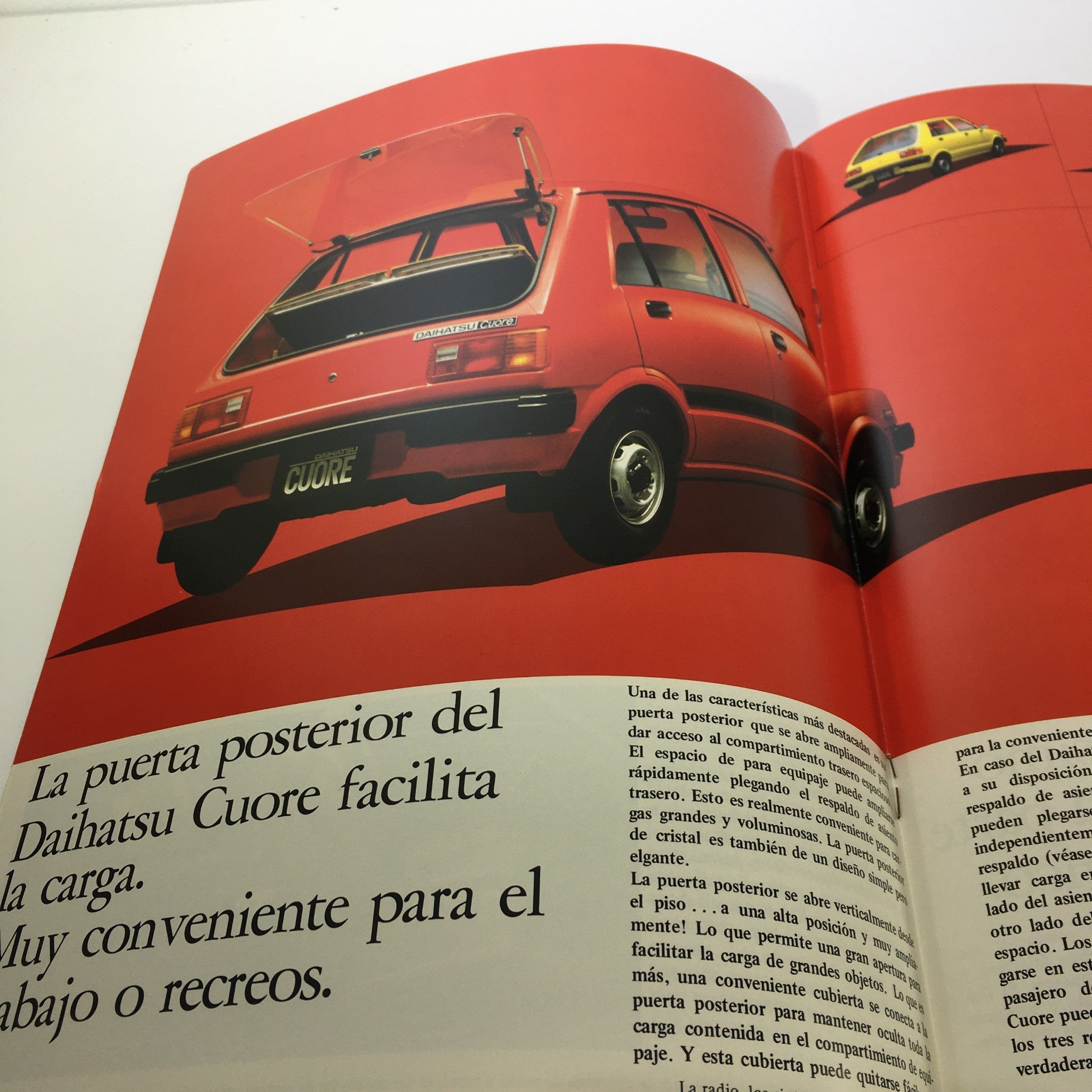 1980 Daihatsu Cuore Dealership Car Auto Brochure Catalog