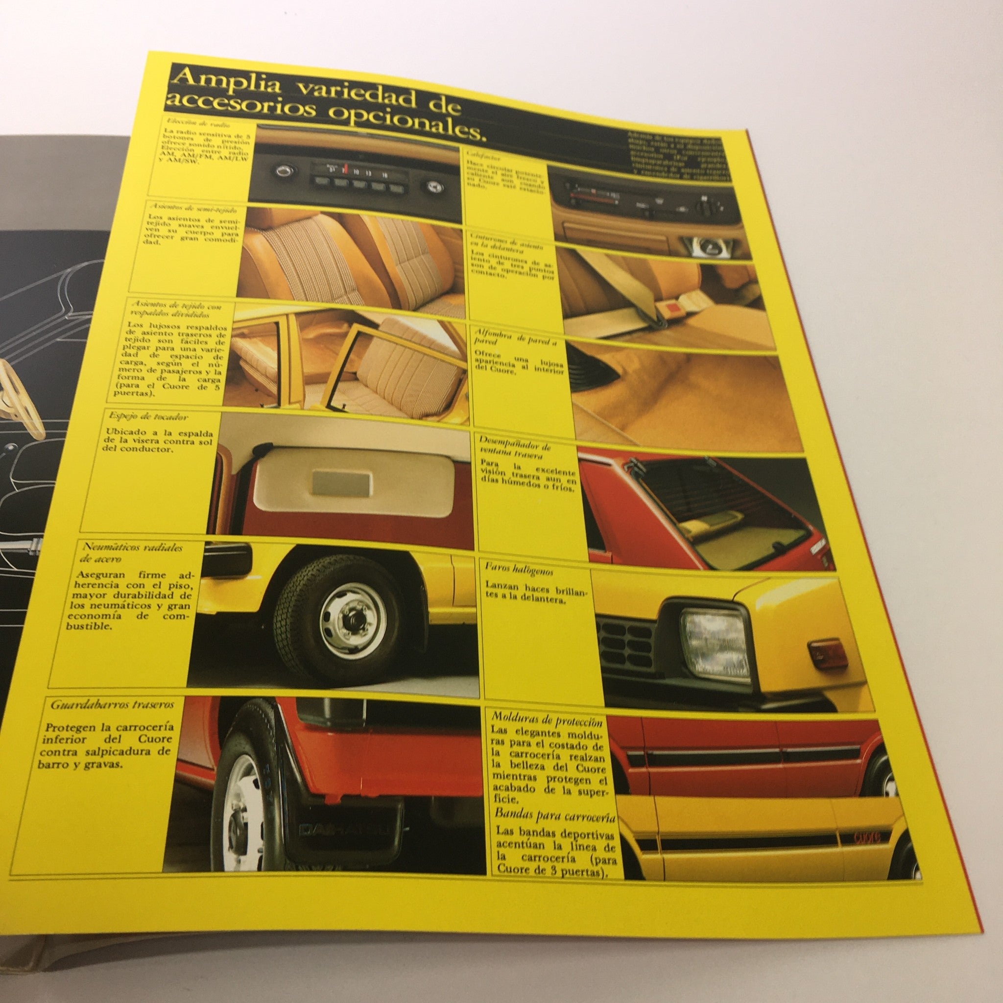 1980 Daihatsu Cuore Dealership Car Auto Brochure Catalog