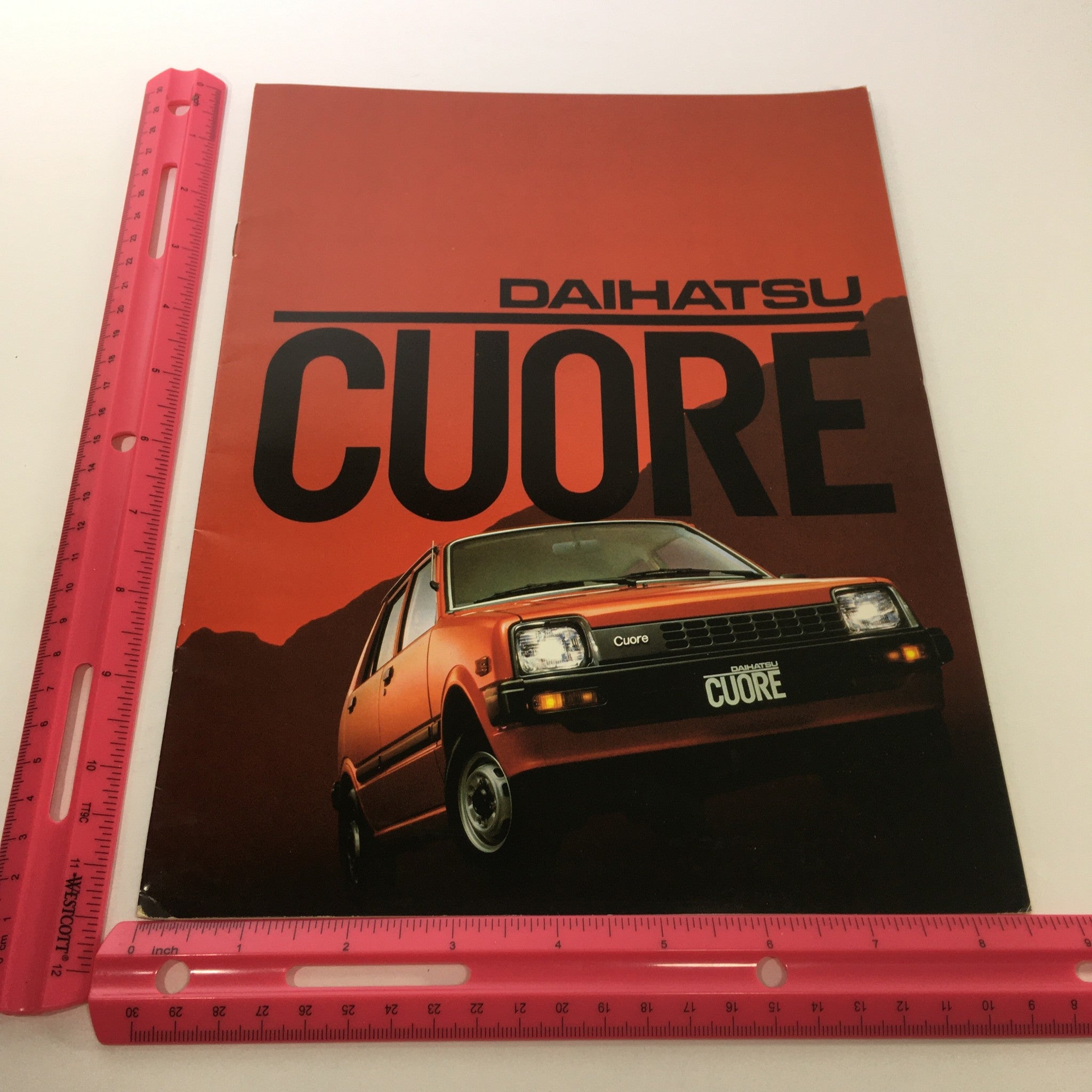 1980 Daihatsu Cuore Dealership Car Auto Brochure Catalog