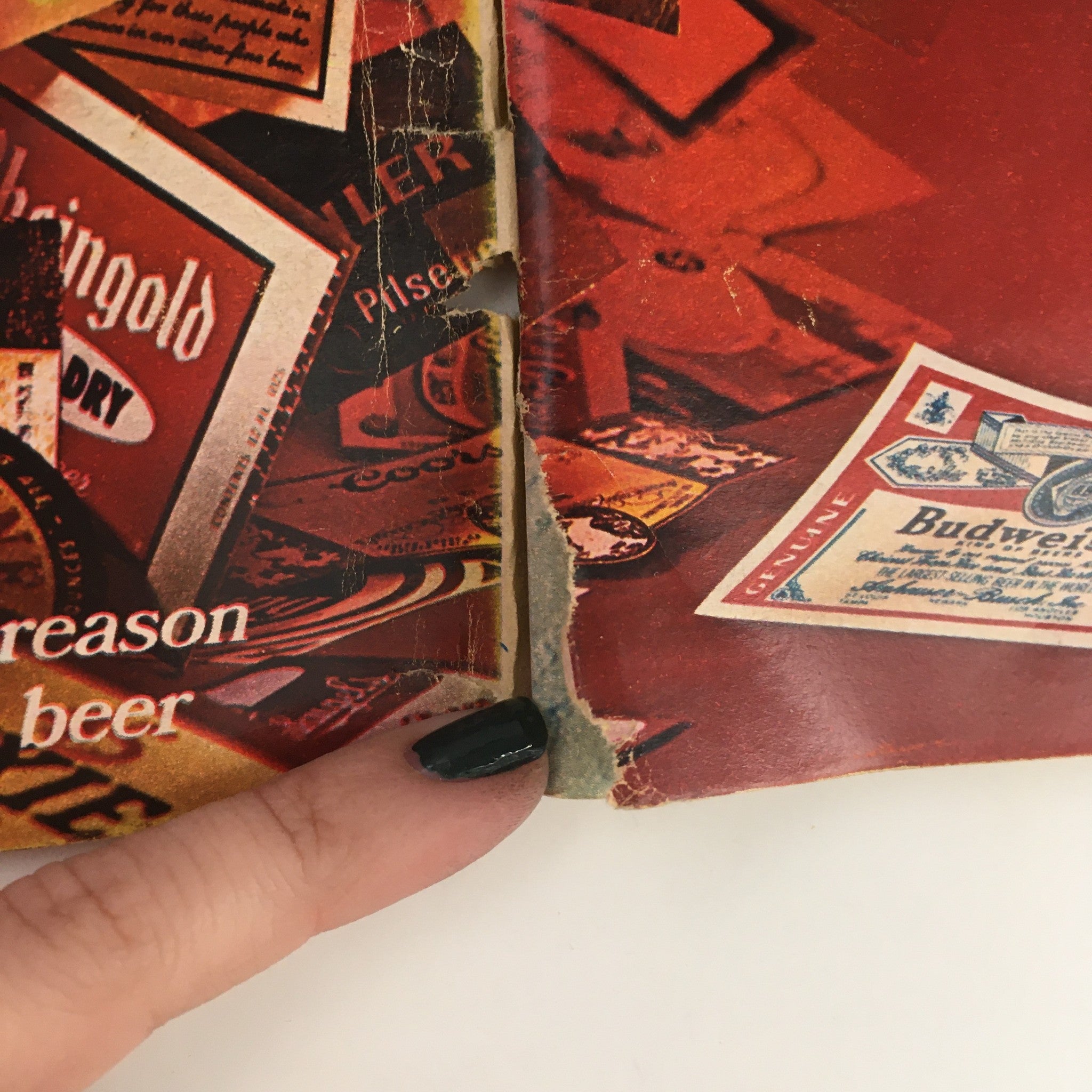 Additional vintage beer advertisements from the TV Guide June 1, 1968, illustrating the popular brands and designs from the era.