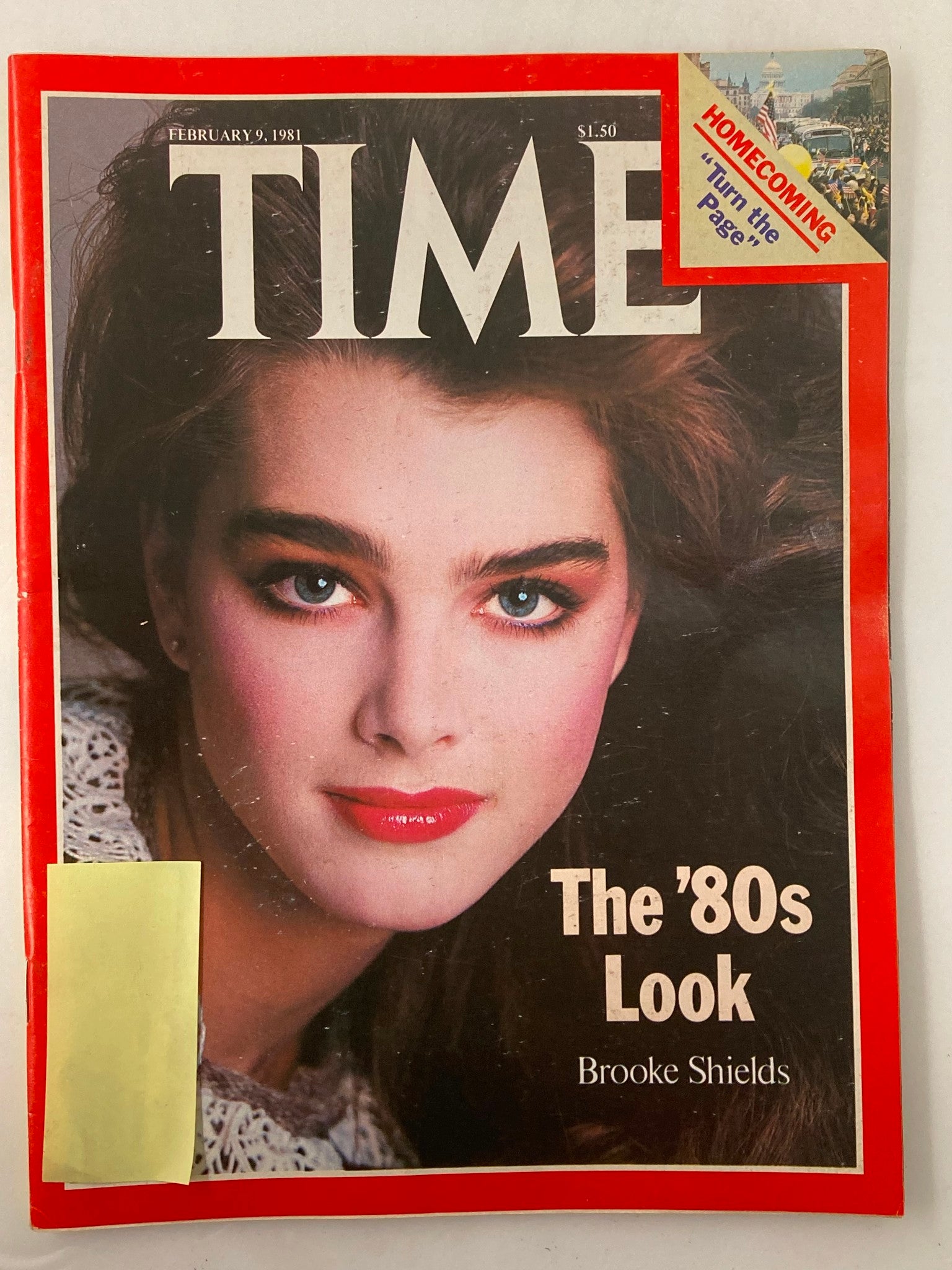 VTG Time Magazine February 9 1981 Brooke Shields in The 80's Looks