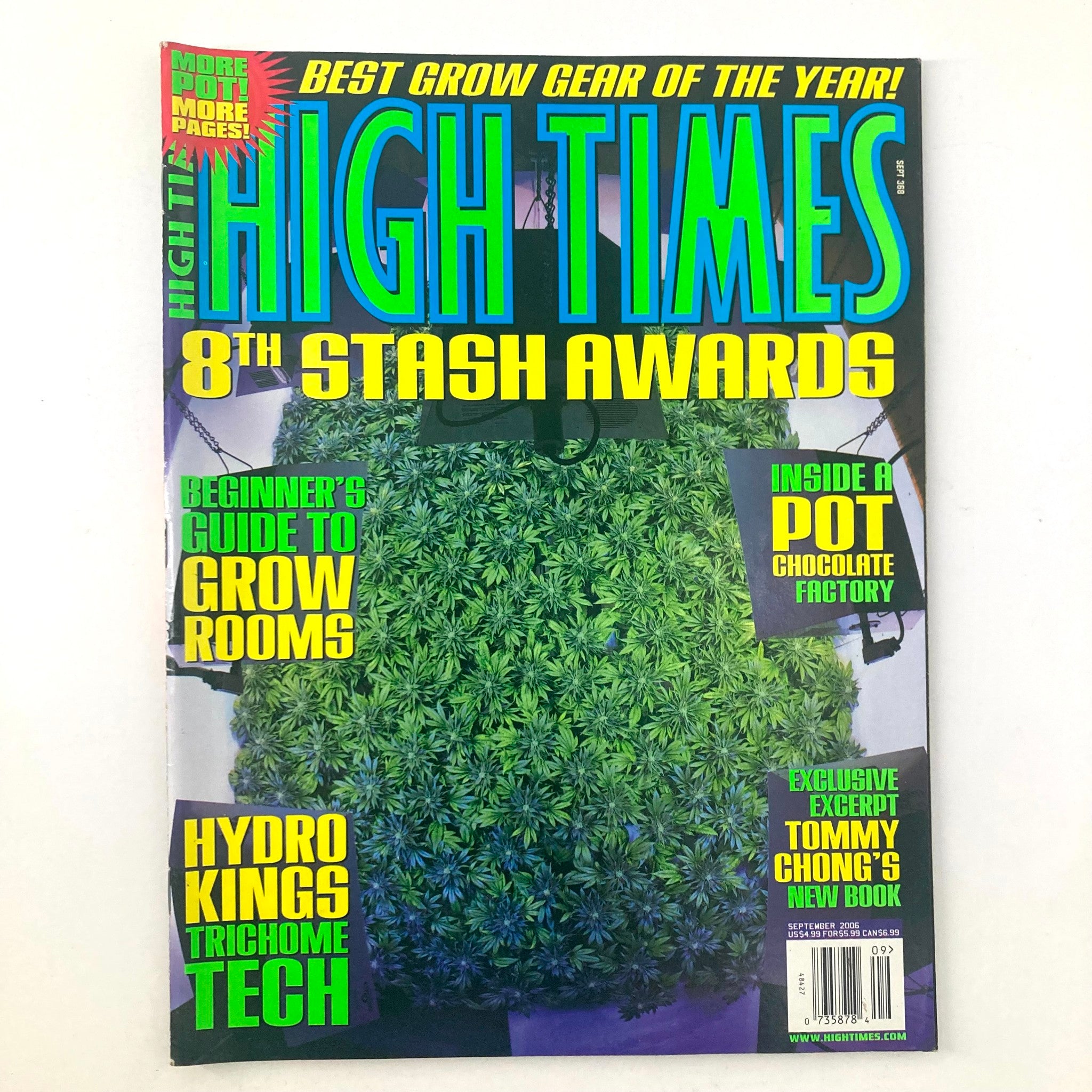 High Times Magazine September 2006 #368 The Grandaddy Purple Strain No Label