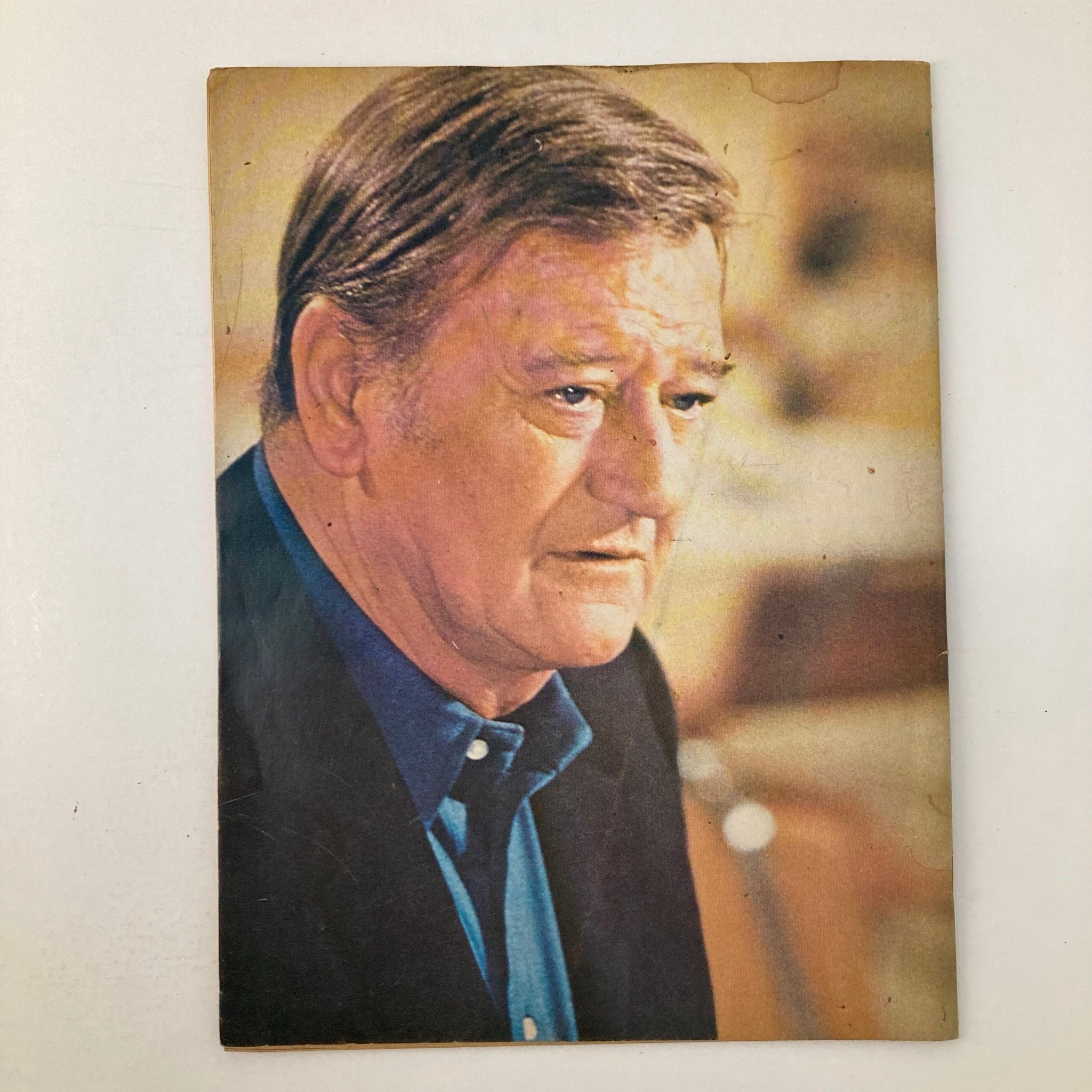 VTG Super Mag Magazine 1979 John Wayne Souvenir Photo Album No Label