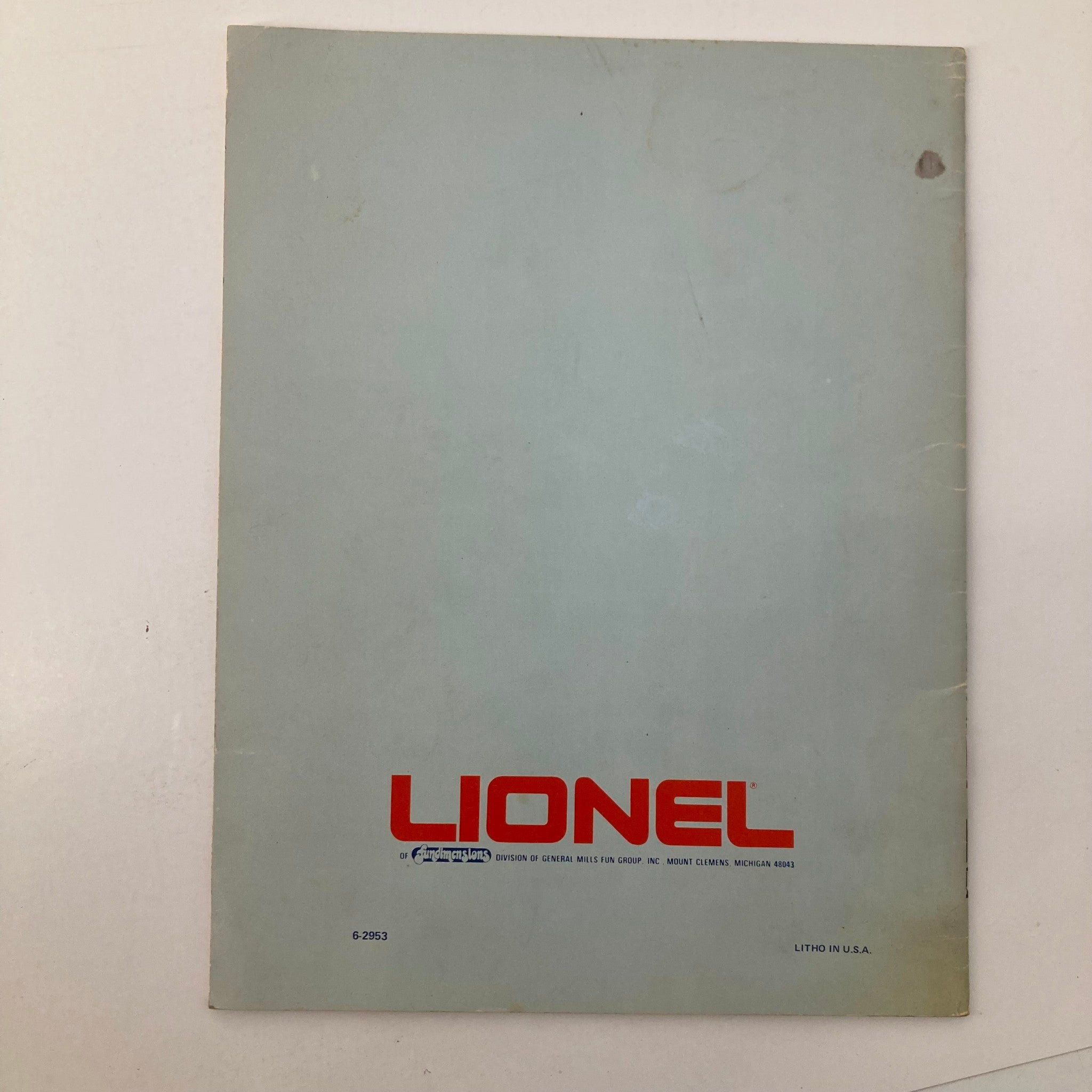 1975 Lionel Train Manual and Accessory 0/027 Catalog