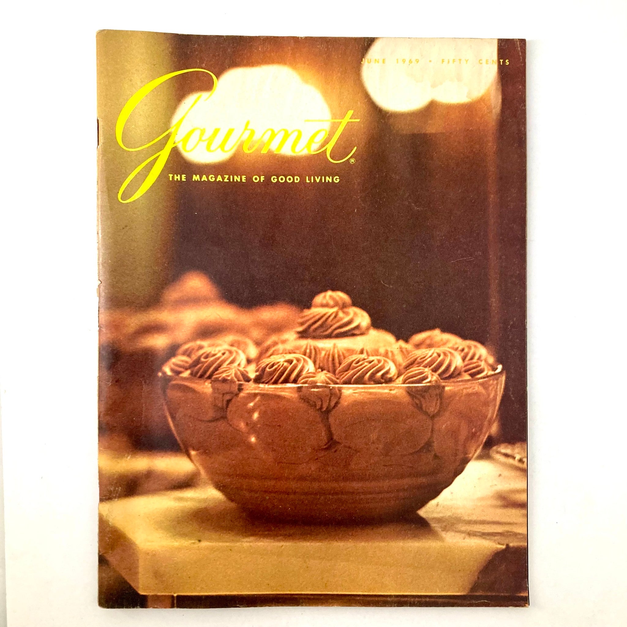 Gourmet Magazine June 1969 The Chocolate Mousse in Reno Barcelona No Label