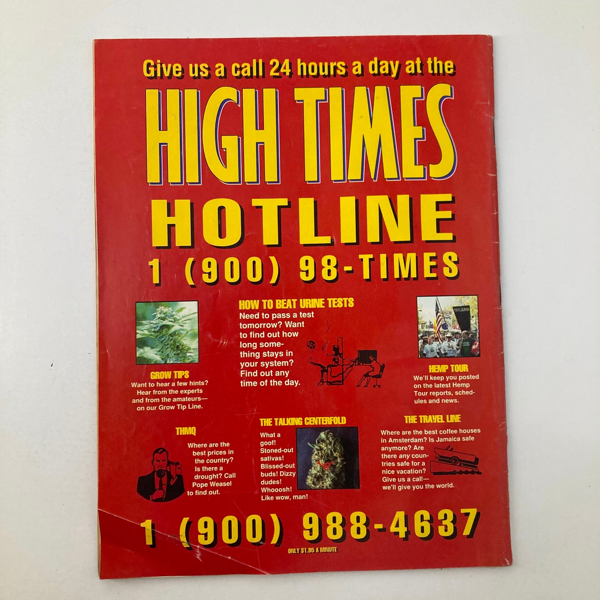 High Times Magazine December 1992 No. 208 Keith Richards No Label