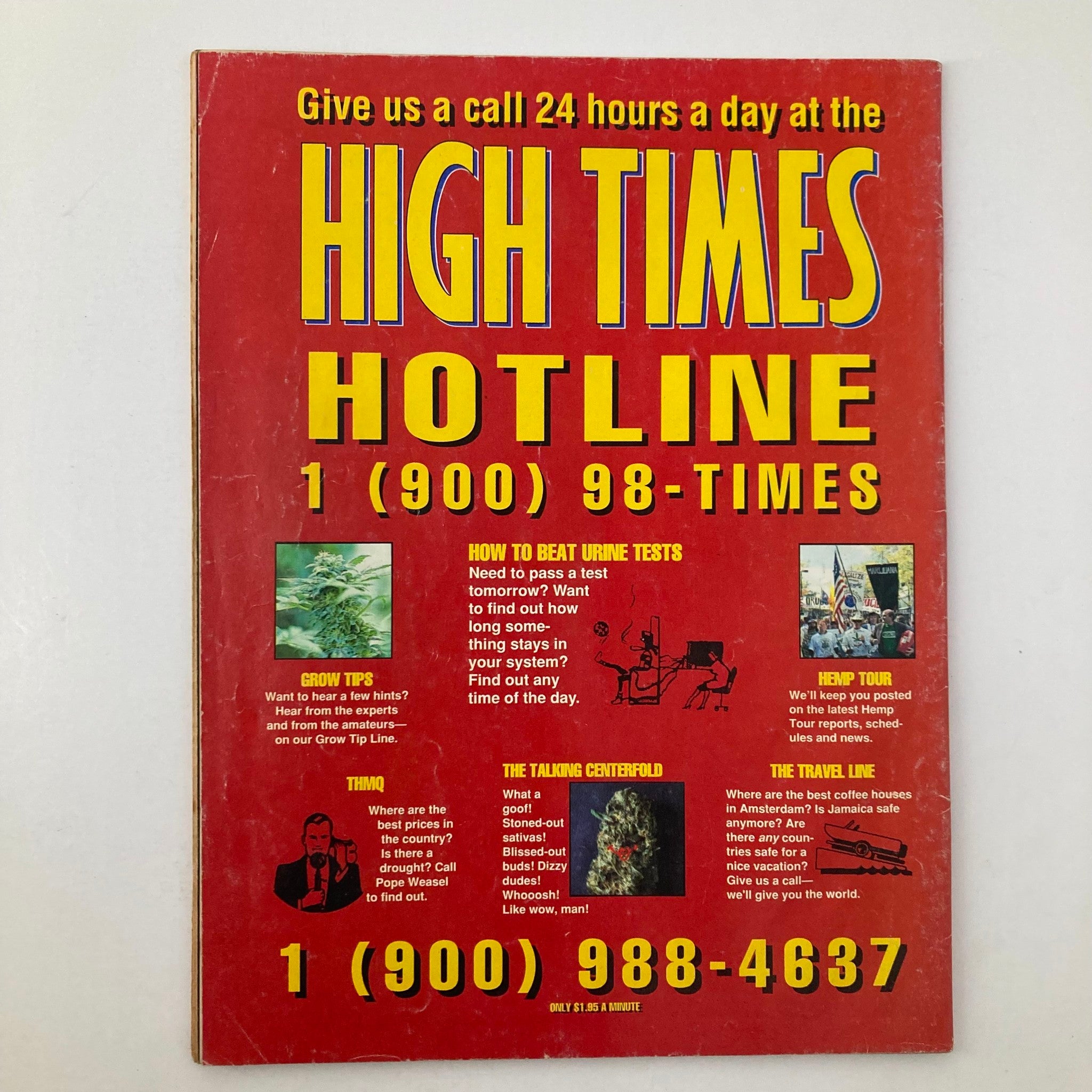 High Times Magazine September 1992 No. 205 The Battle For Your Brain No Label