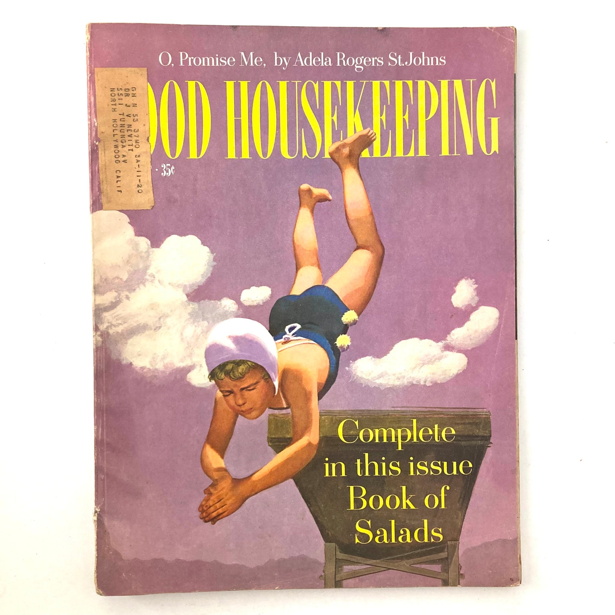 VTG Good Housekeeping Magazine - Complete Issue Book of Salads