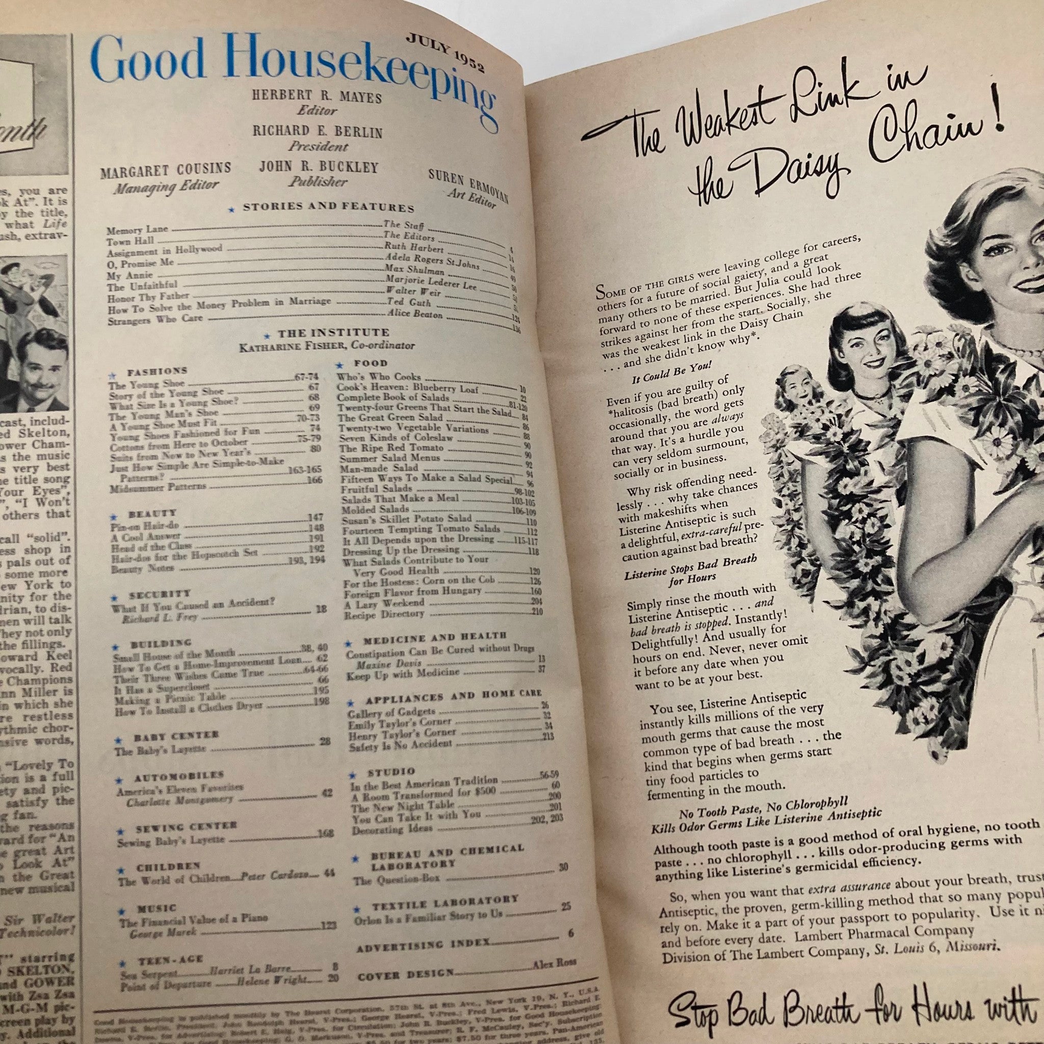 VTG Good Housekeeping Magazine - Complete Issue Book of Salads